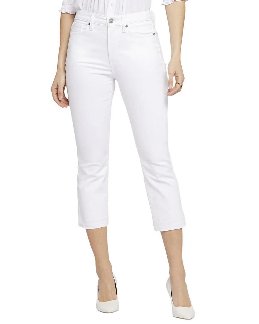 NYDJ Chloe Optic White Capri Jean