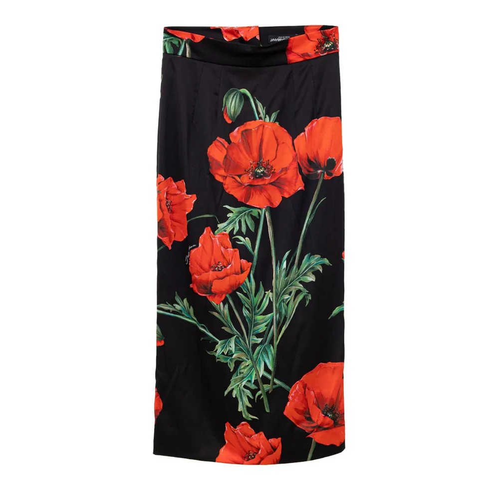 Dolce & Gabbana multi Silk Women's Skirt