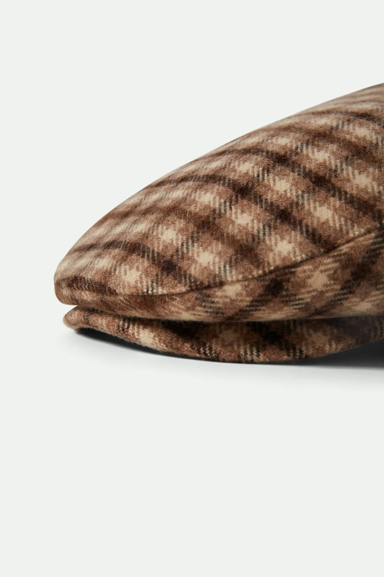 Hooligan Flat Cap - Sand/Brown