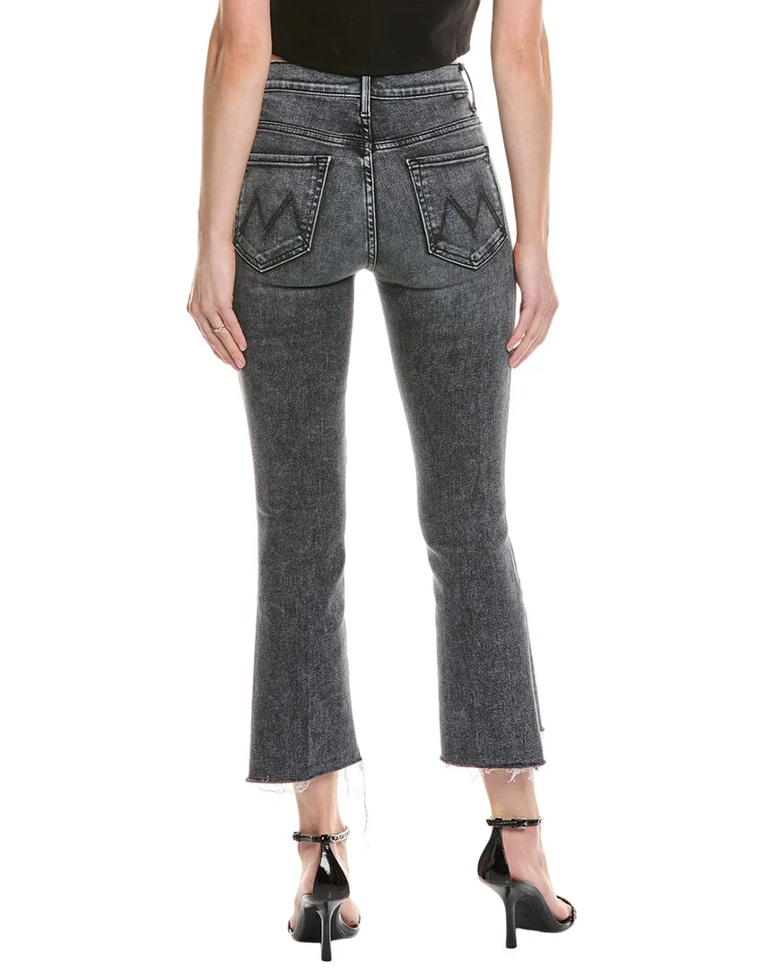 MOTHER The Insider Crop Step Fray Train Stops Jean