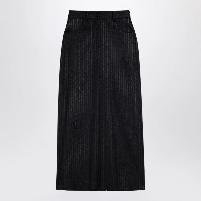Department 5 Women's Pinstripe Wool-Blend Skirt