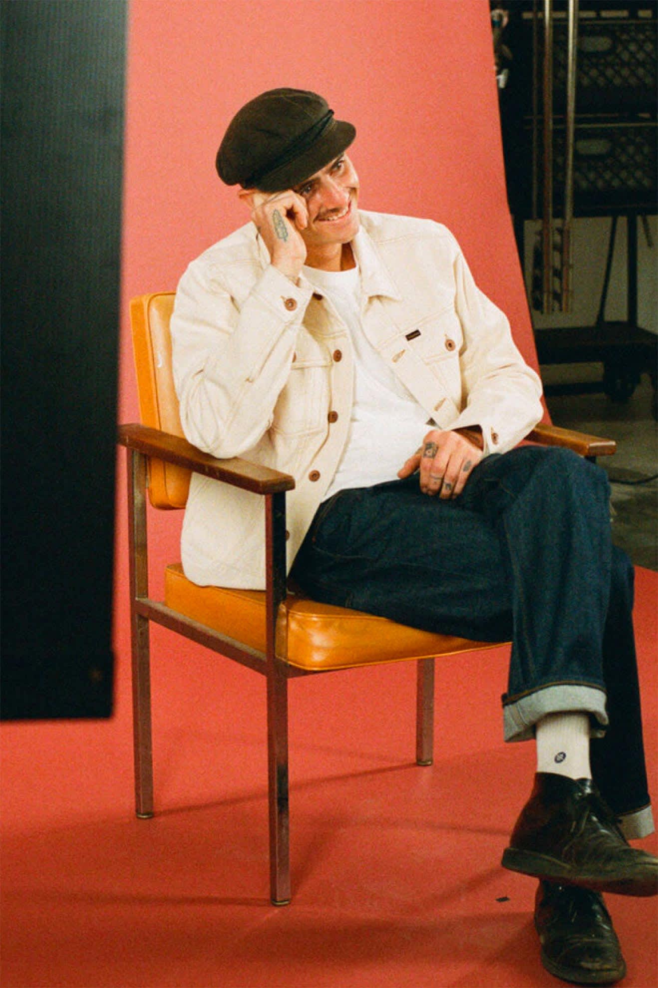 Fiddler Fisherman Cap - Black