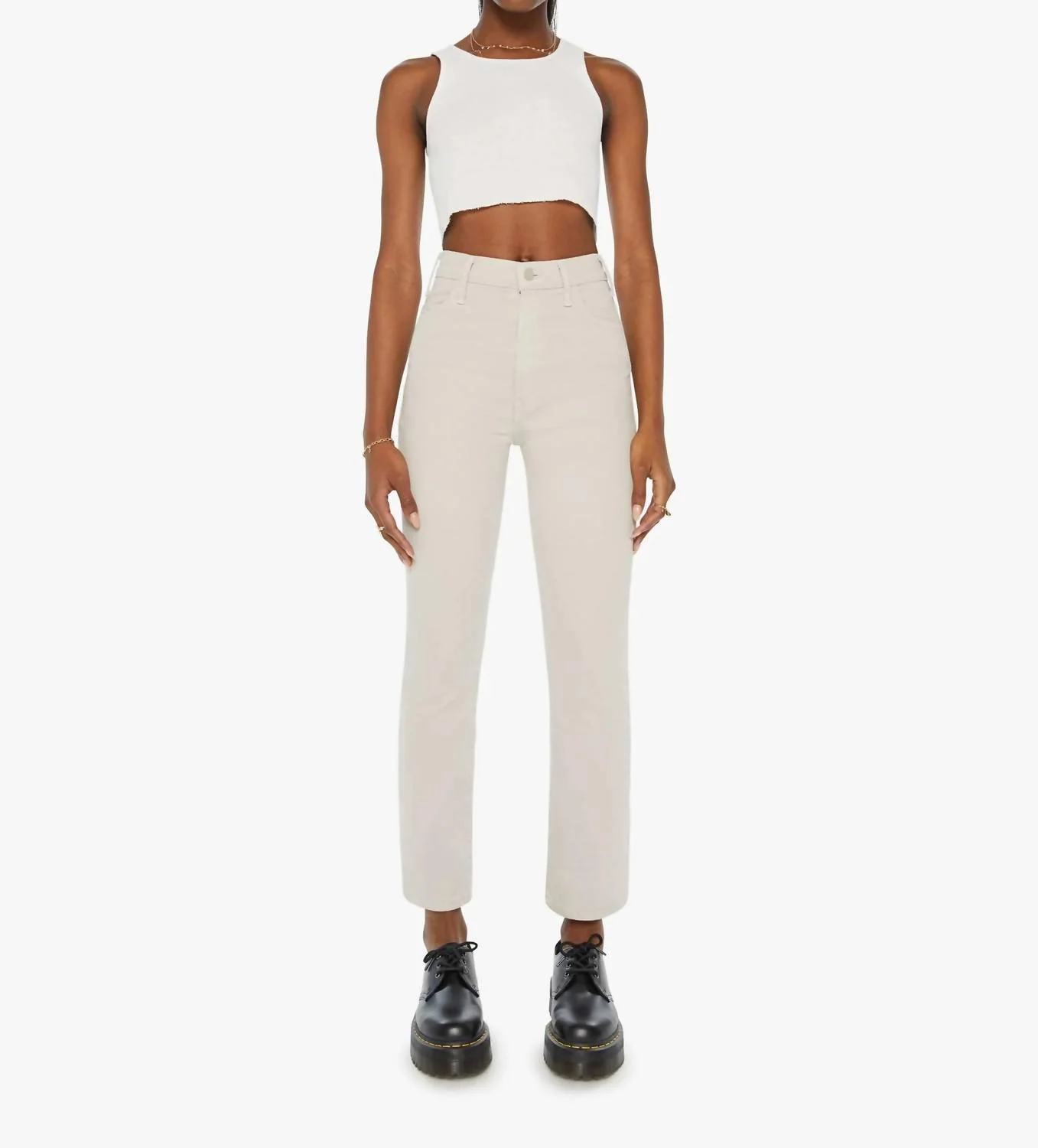 The Hustler Jeans In Feather Grey