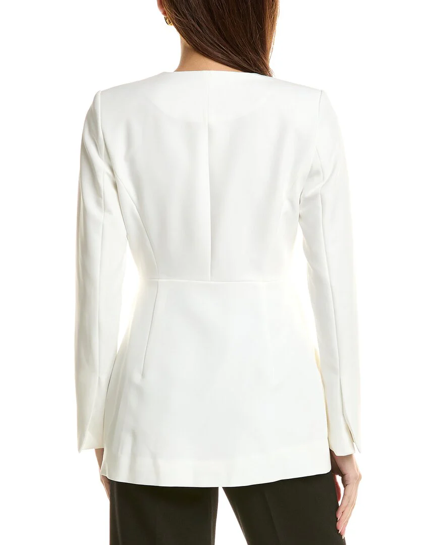 Elie Tahari Starburst Pleat Blazer