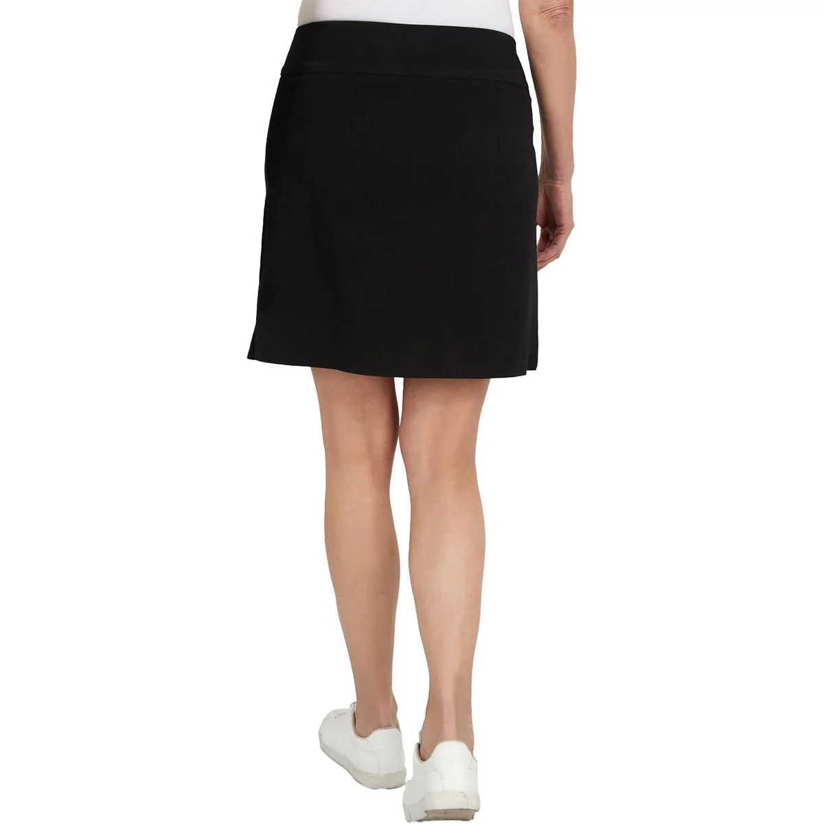Petites Womens Mini Short A-Line Skirt