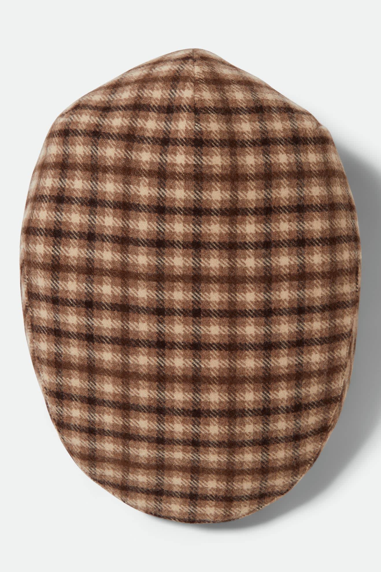 Hooligan Flat Cap - Sand/Brown