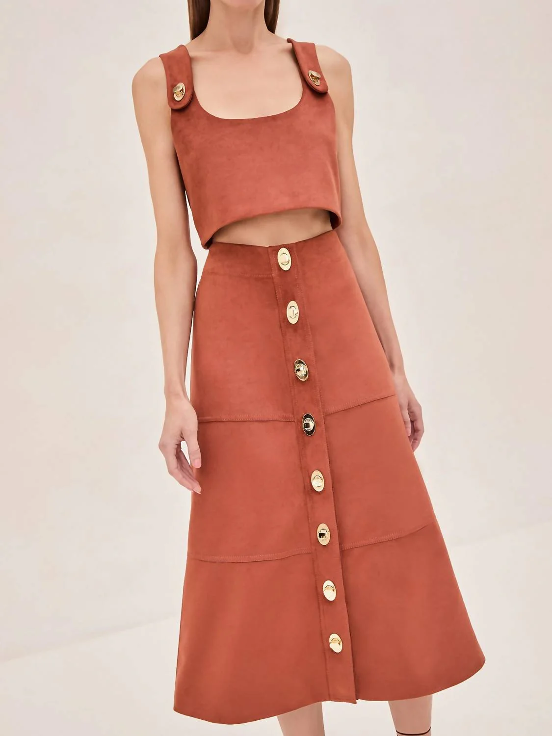 Sinead Skirt In Auburn