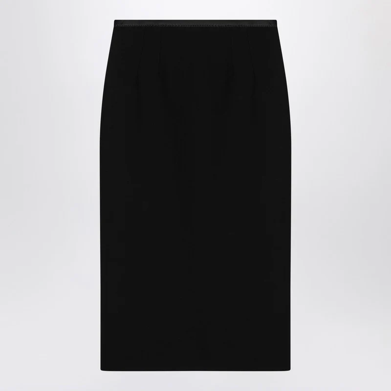 Dolce&Gabbana Pencil Skirt In Wool Crêpe