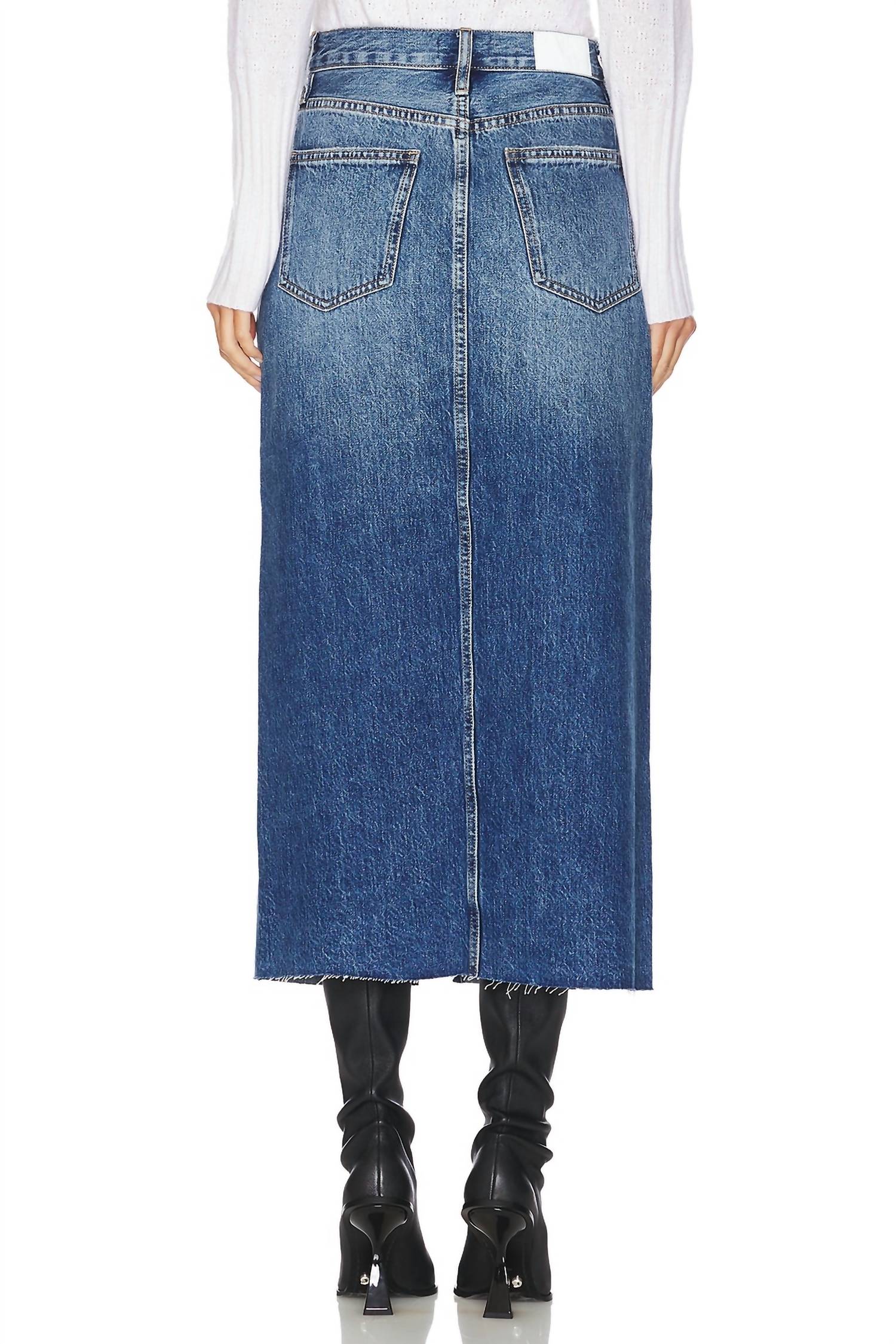 Alice Midi Skirt In Fairfax