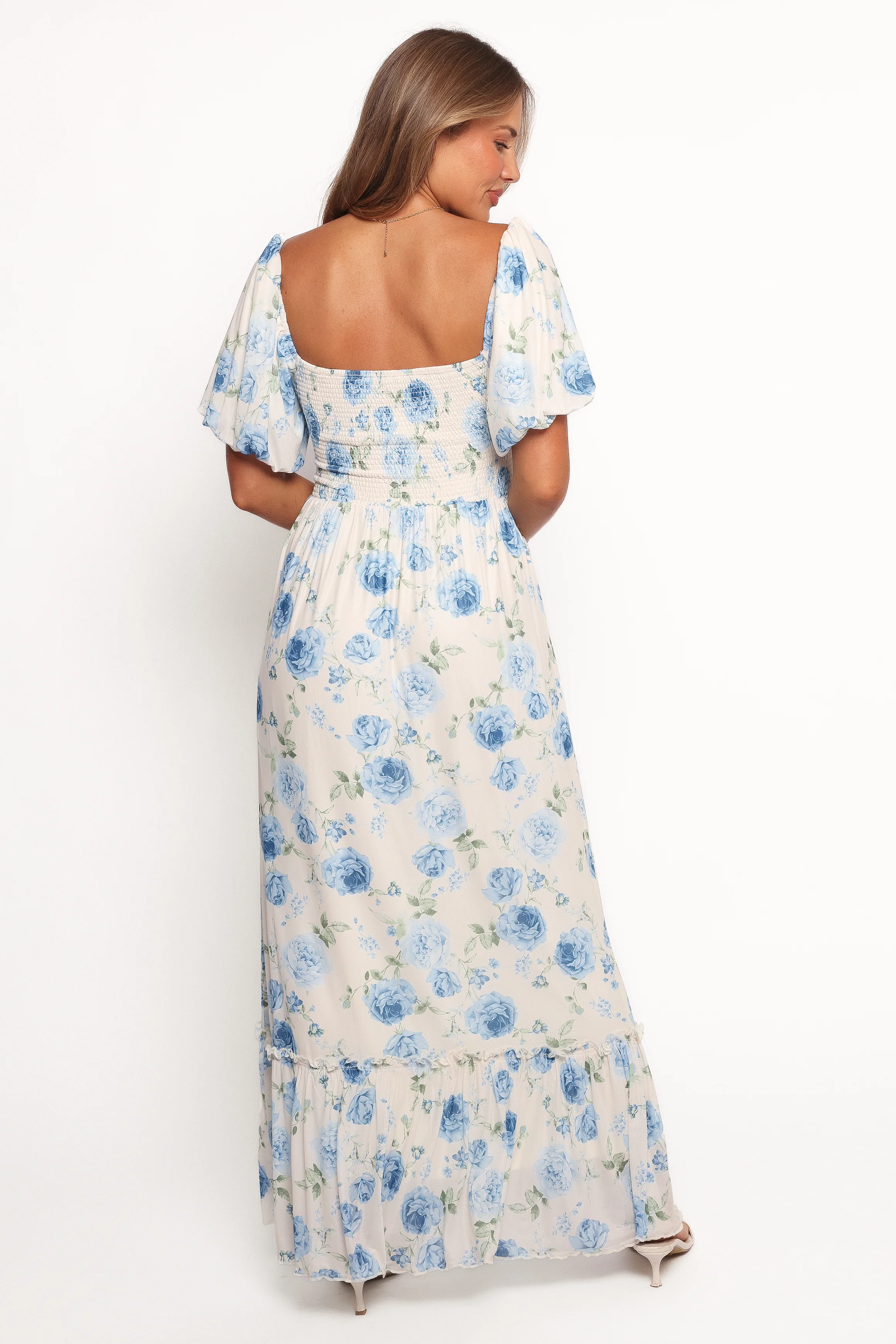 Devon Maxi Short Sleeve Dress - Summer Song