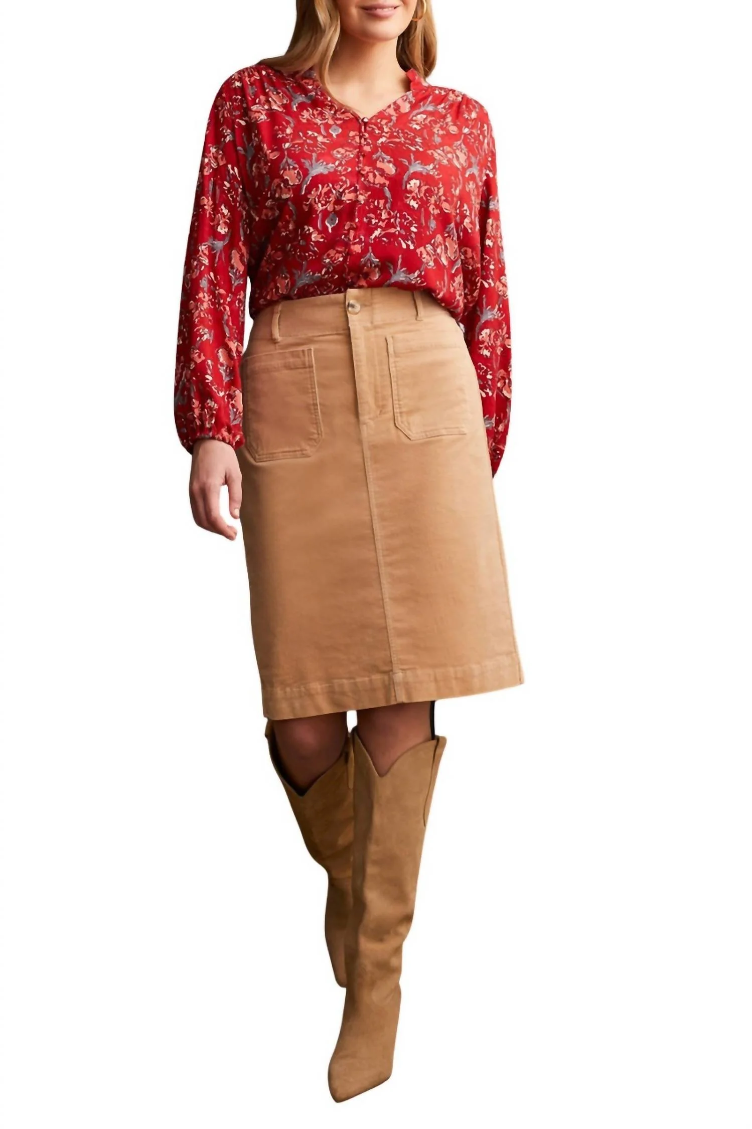 Auburn Skirt In Gold