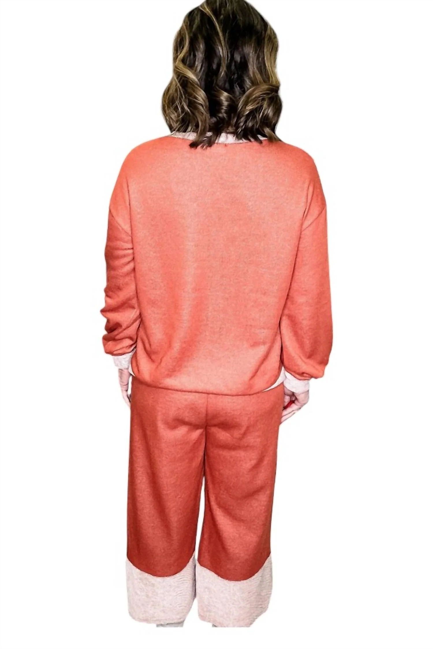 Loungewear Set In Rust