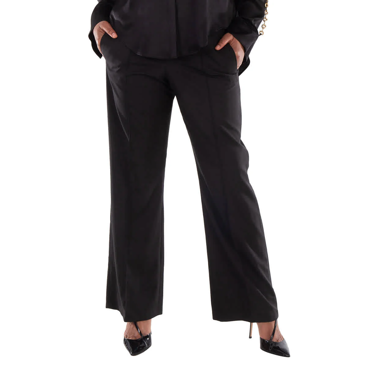 Loewe Mid Waist Straight-Leg Trousers