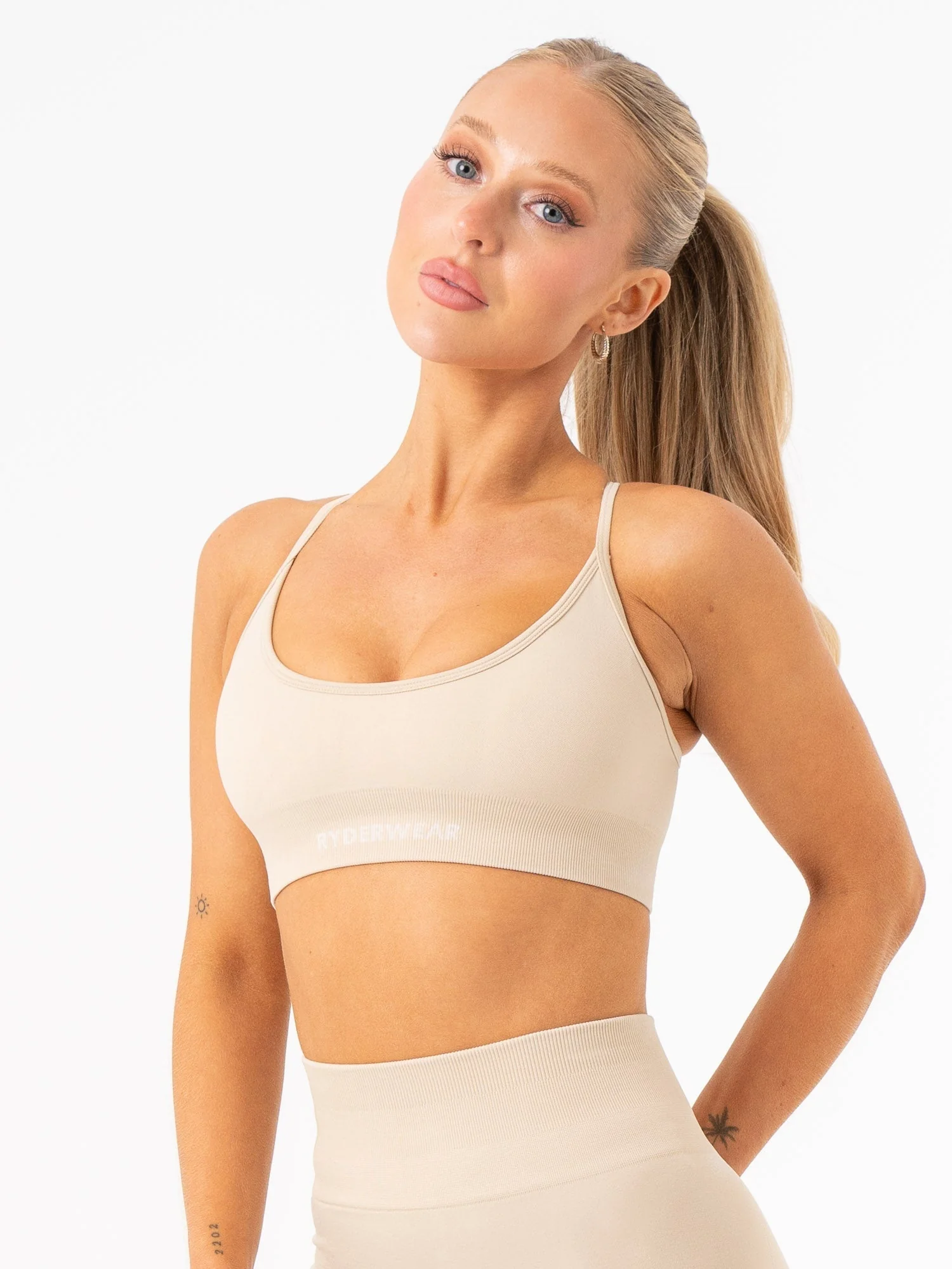 Lift 2.0 Seamless Sports Bra - Sand