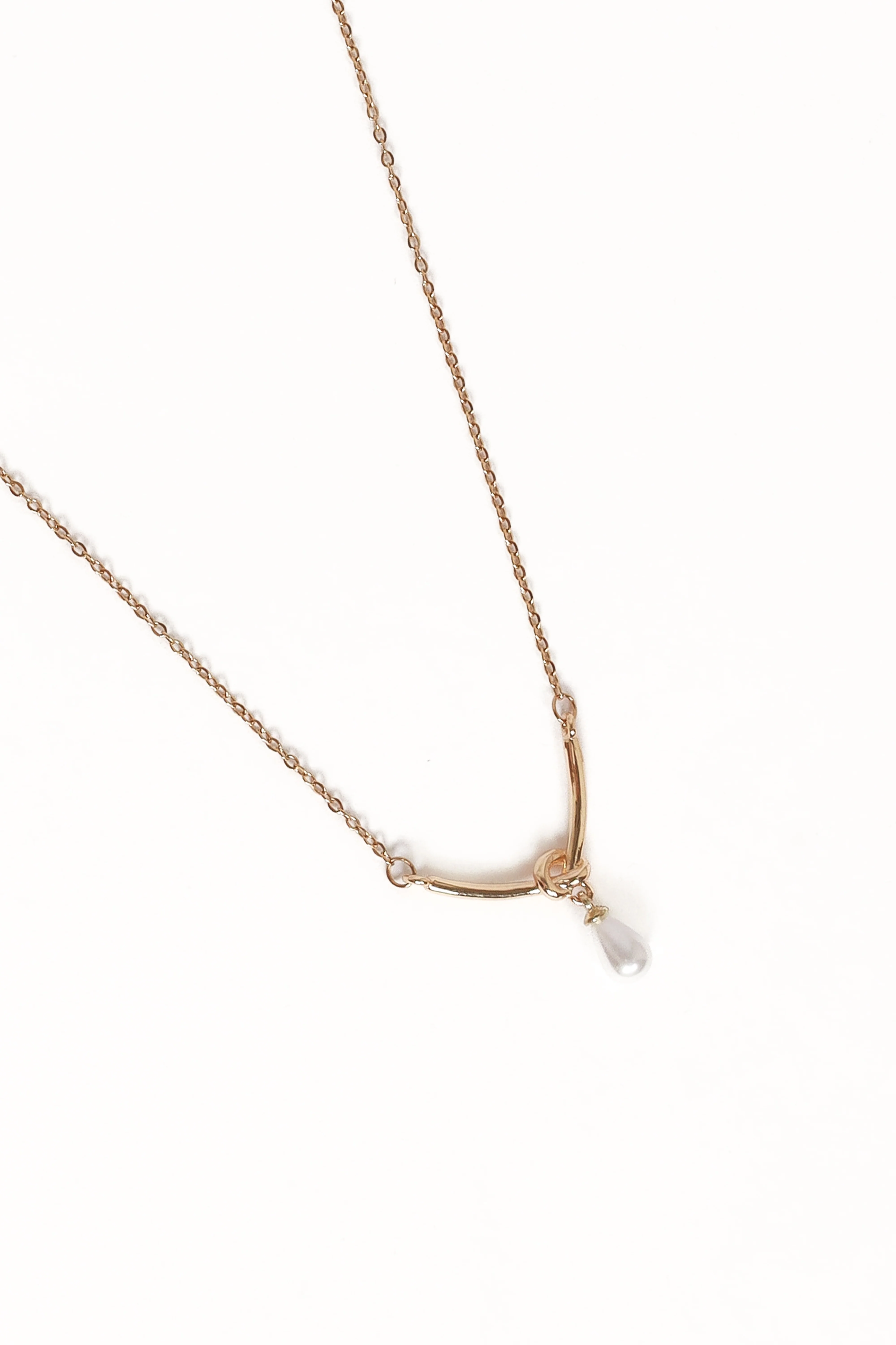 Nusa Necklace - Gold/Pearl