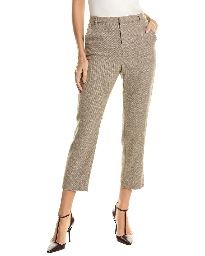 L'AGENCE Ludivine Wool-Blend Trouser