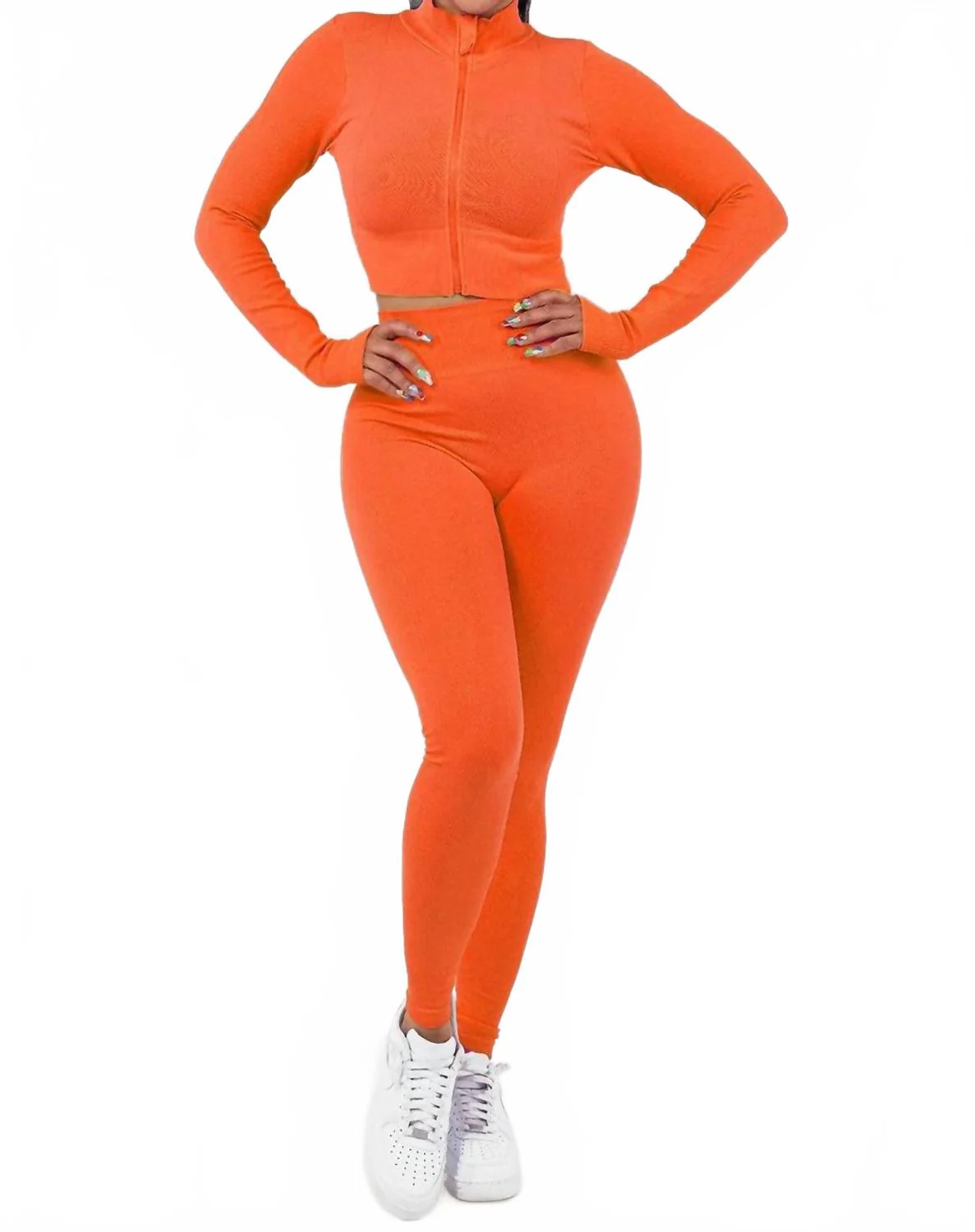 Loungin Set In Orange