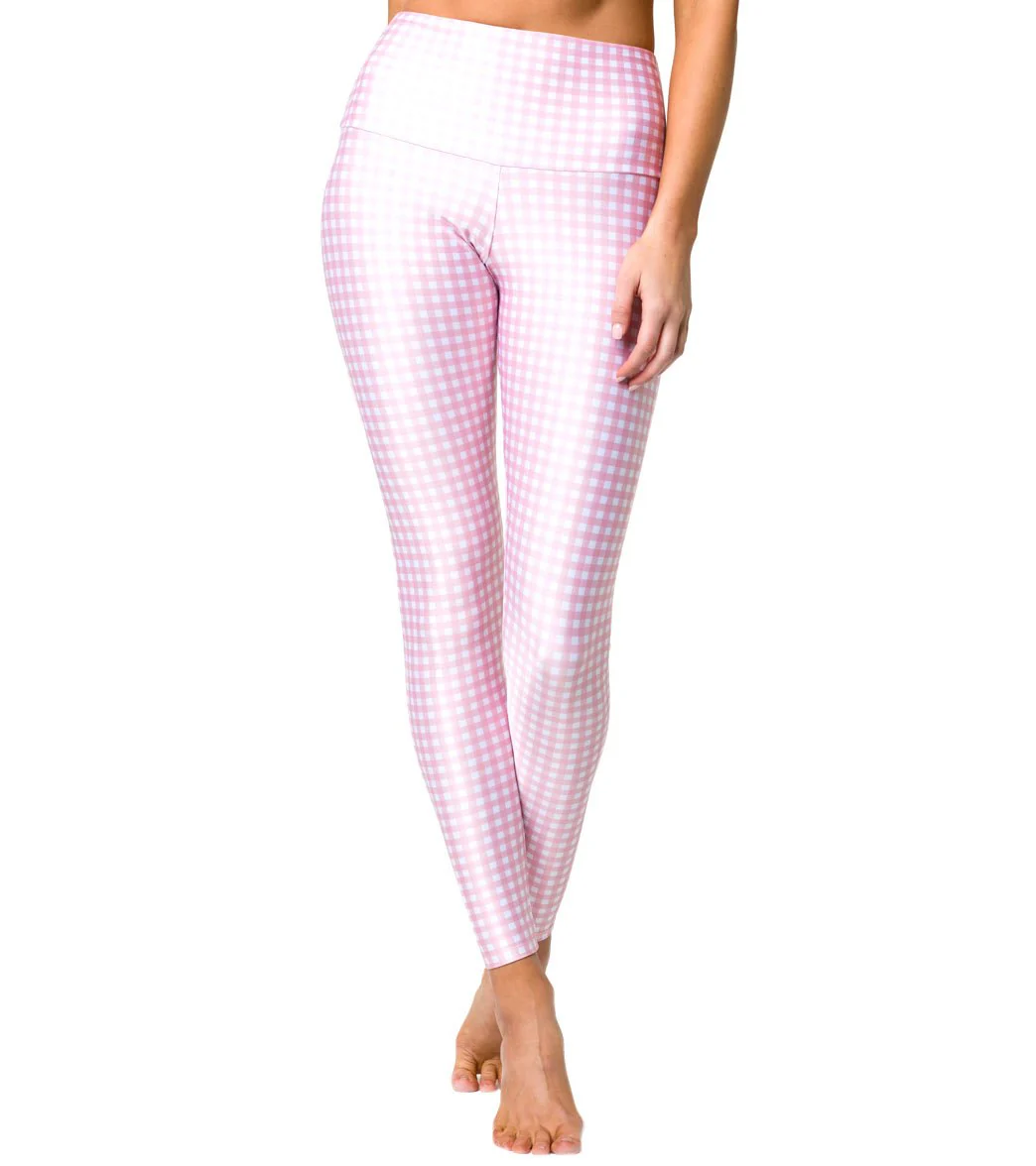Onzie High Waisted Yoga Leggings High Tea