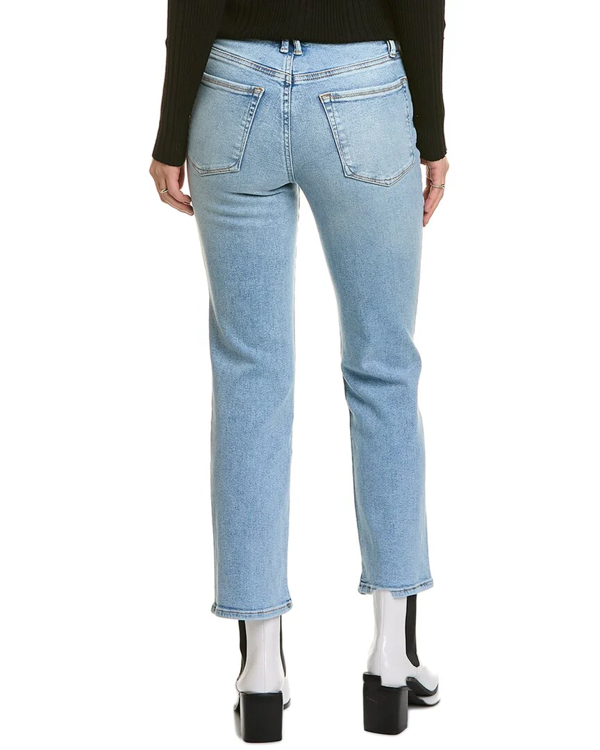 GOOD AMERICAN Good Legs Indigo Straight Jean