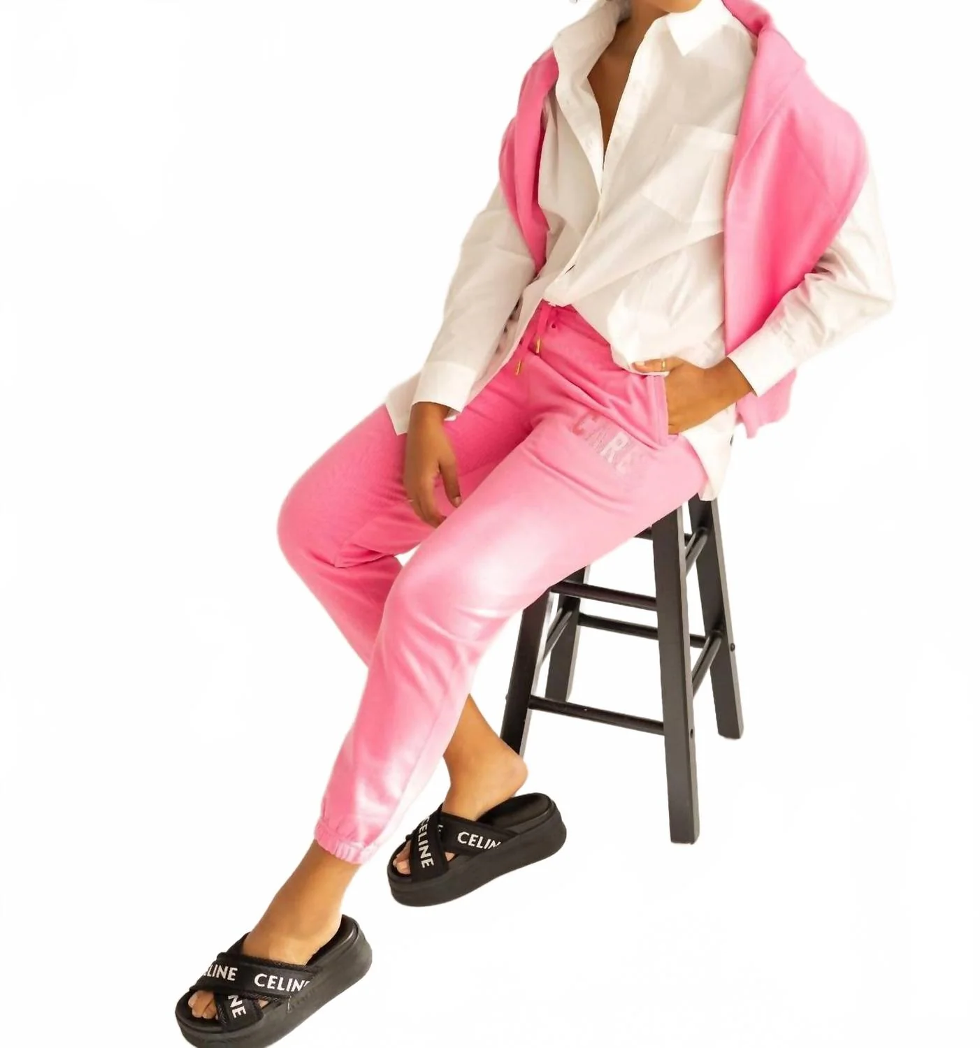 Care Classic Sweatpants In Pink