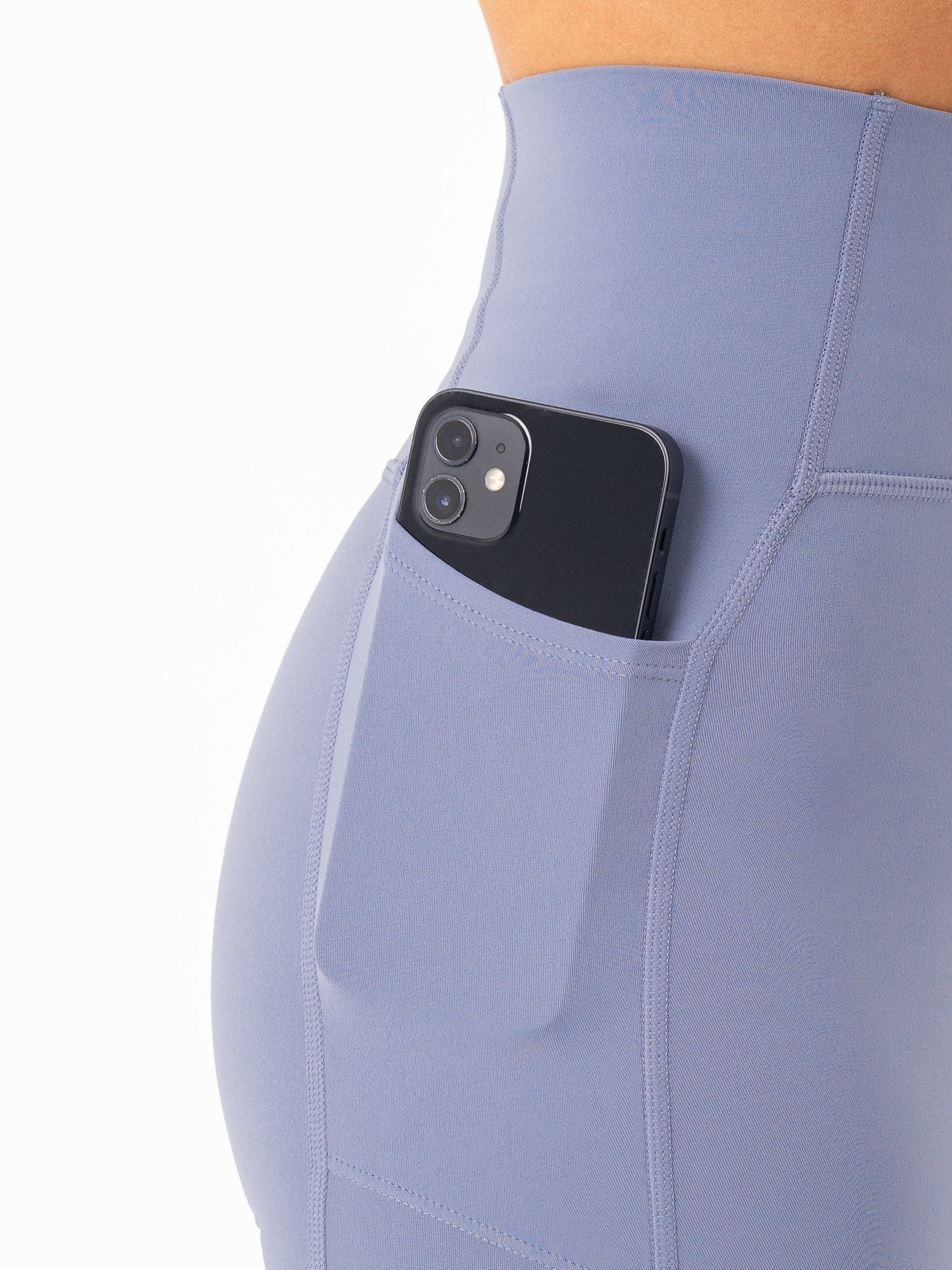 NKD Pocket Leggings - Steel Blue