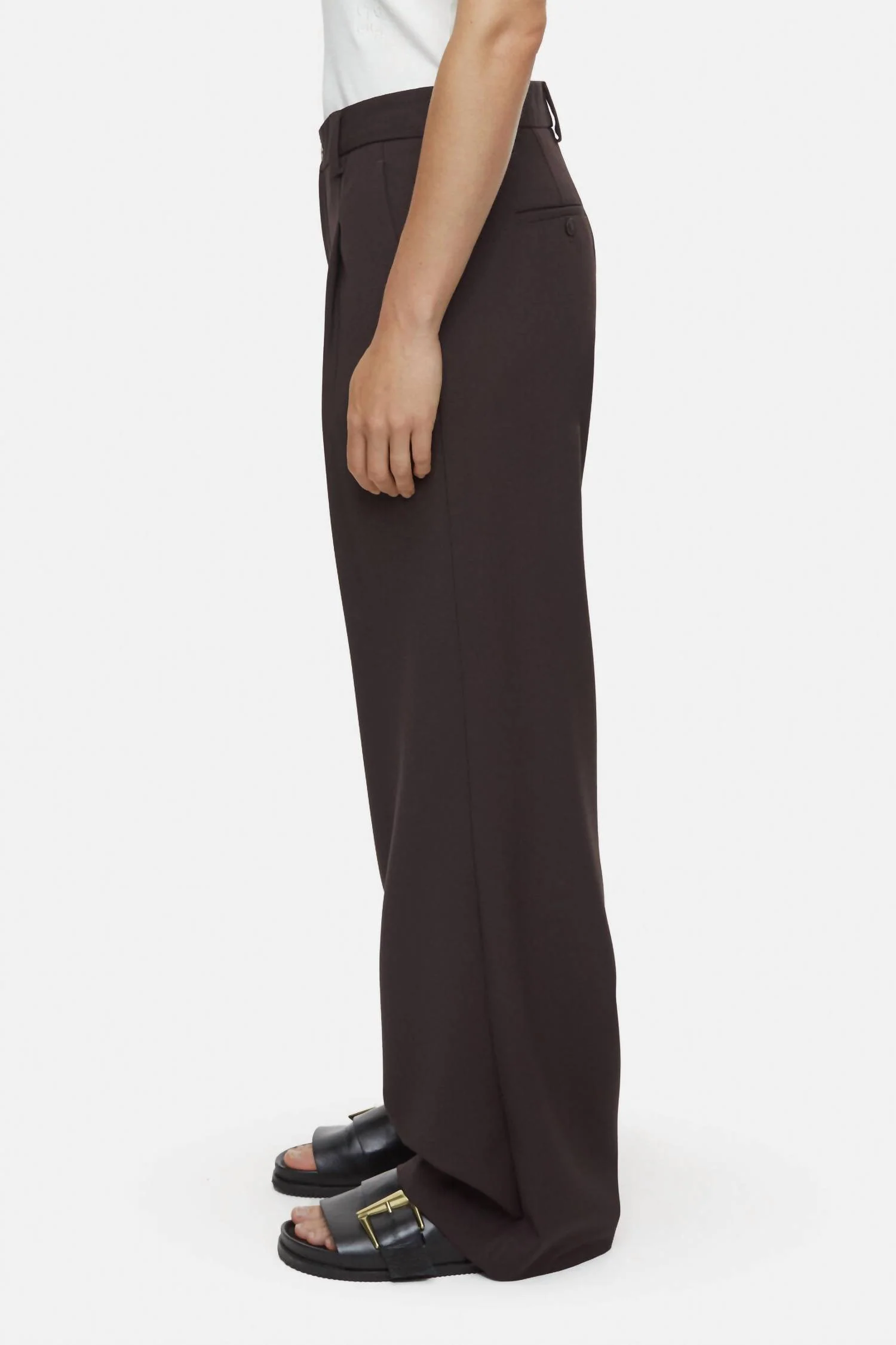 Women's Brooks Pants In Mocha