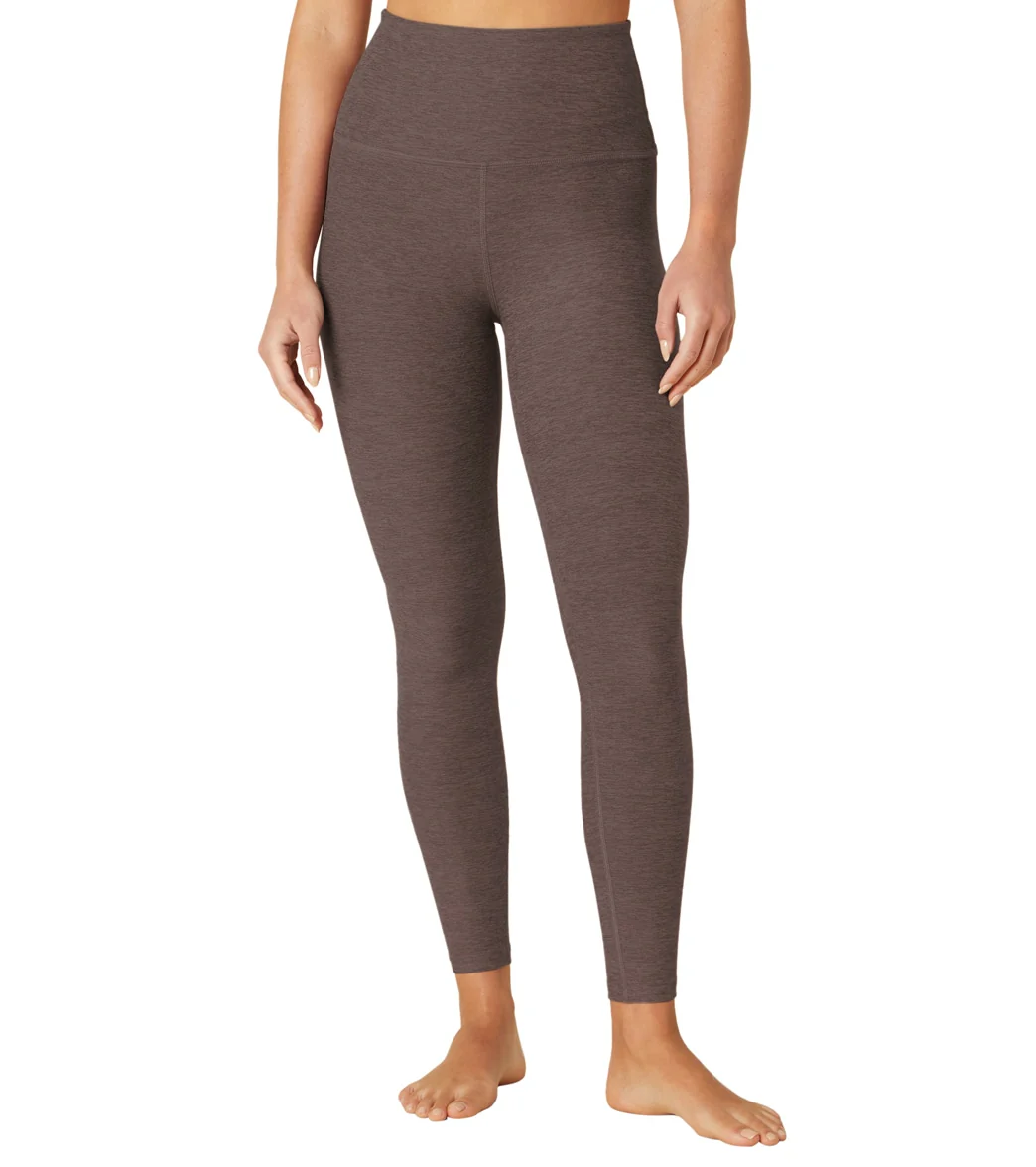 Beyond Yoga Spacedye High Waisted Caught In The Midi 7/8 Yoga Leggings Woodland Heather
