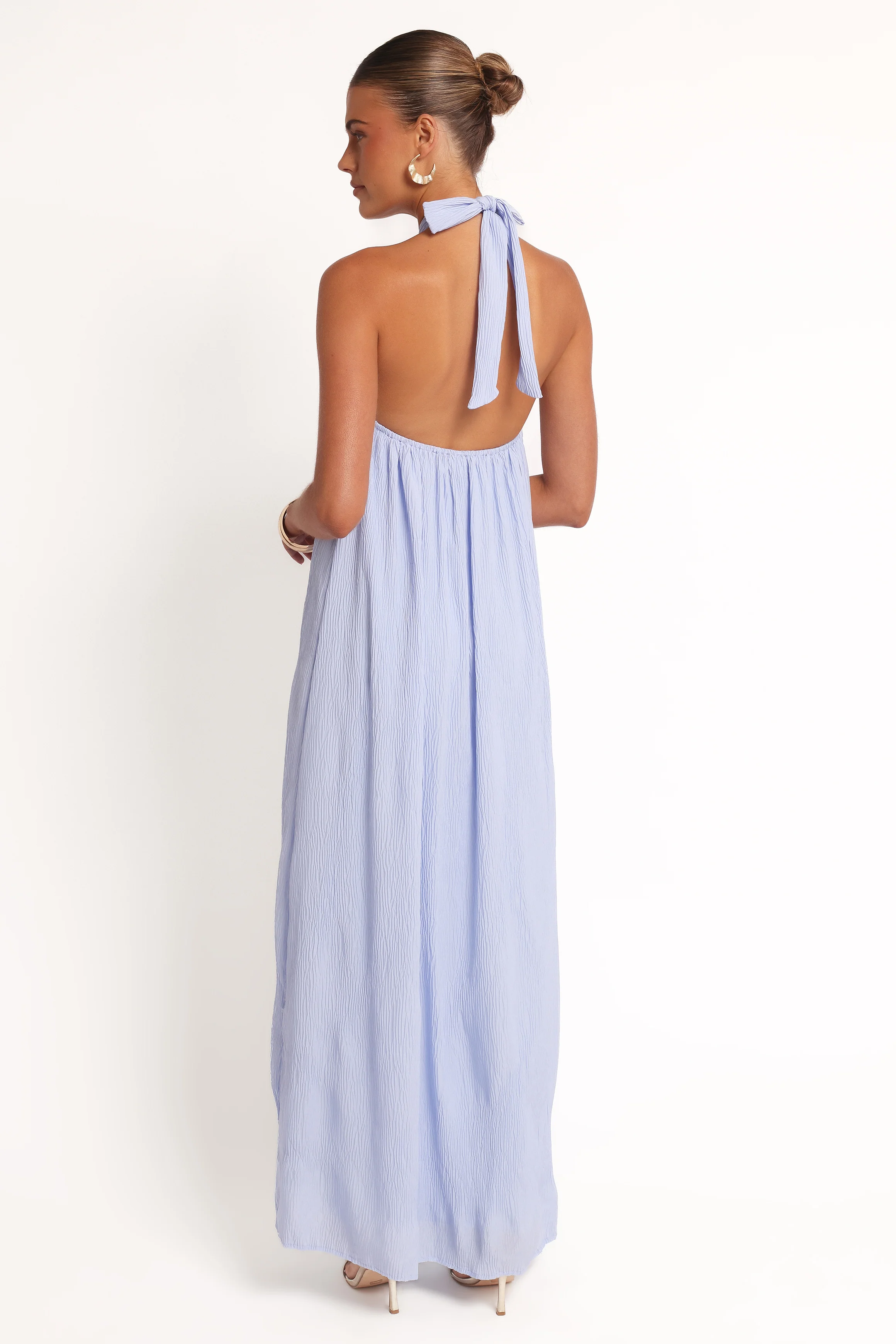 Theophania Maxi Dress - Pale Blue