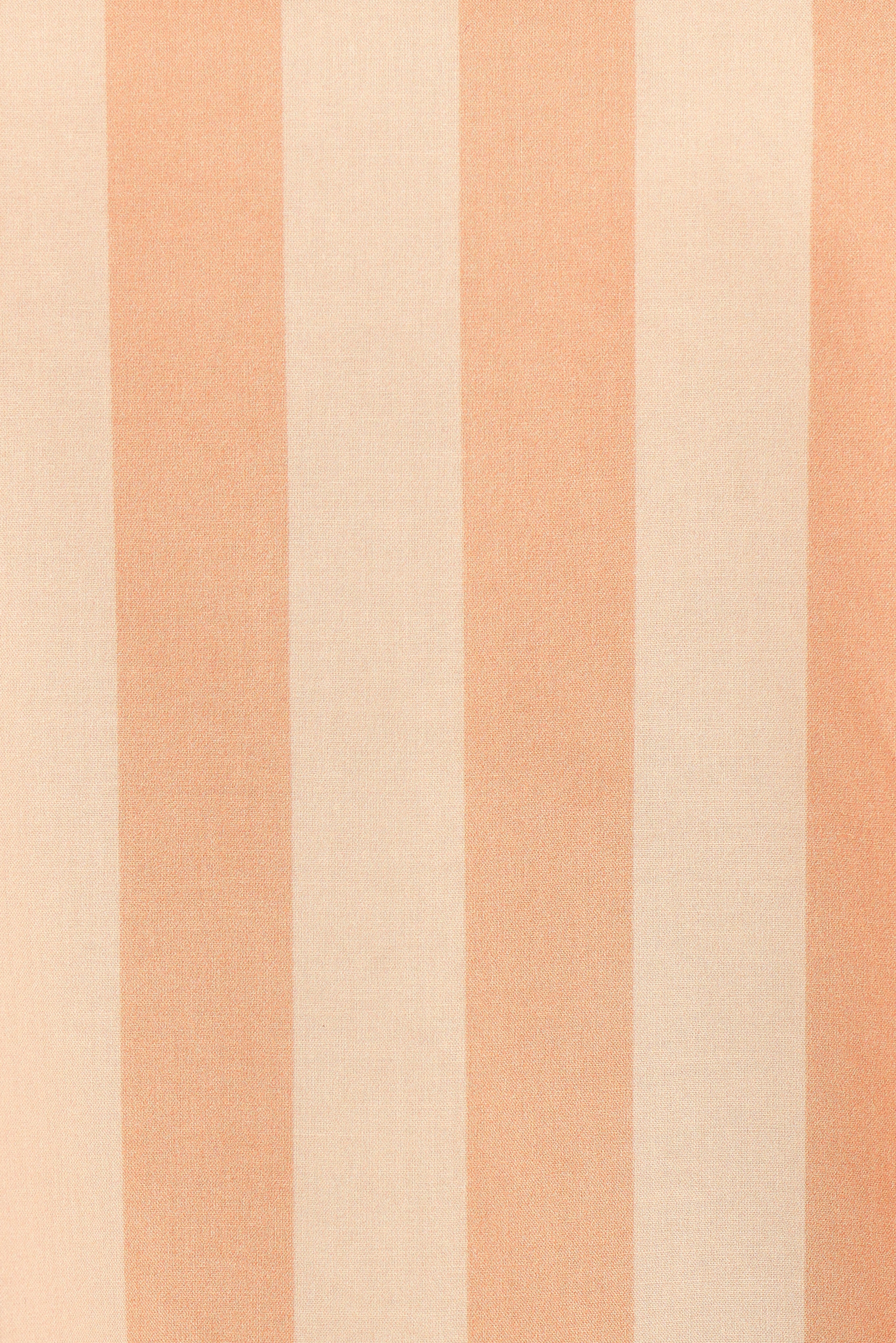 Pammy Mini Dress - Terracotta Stripe