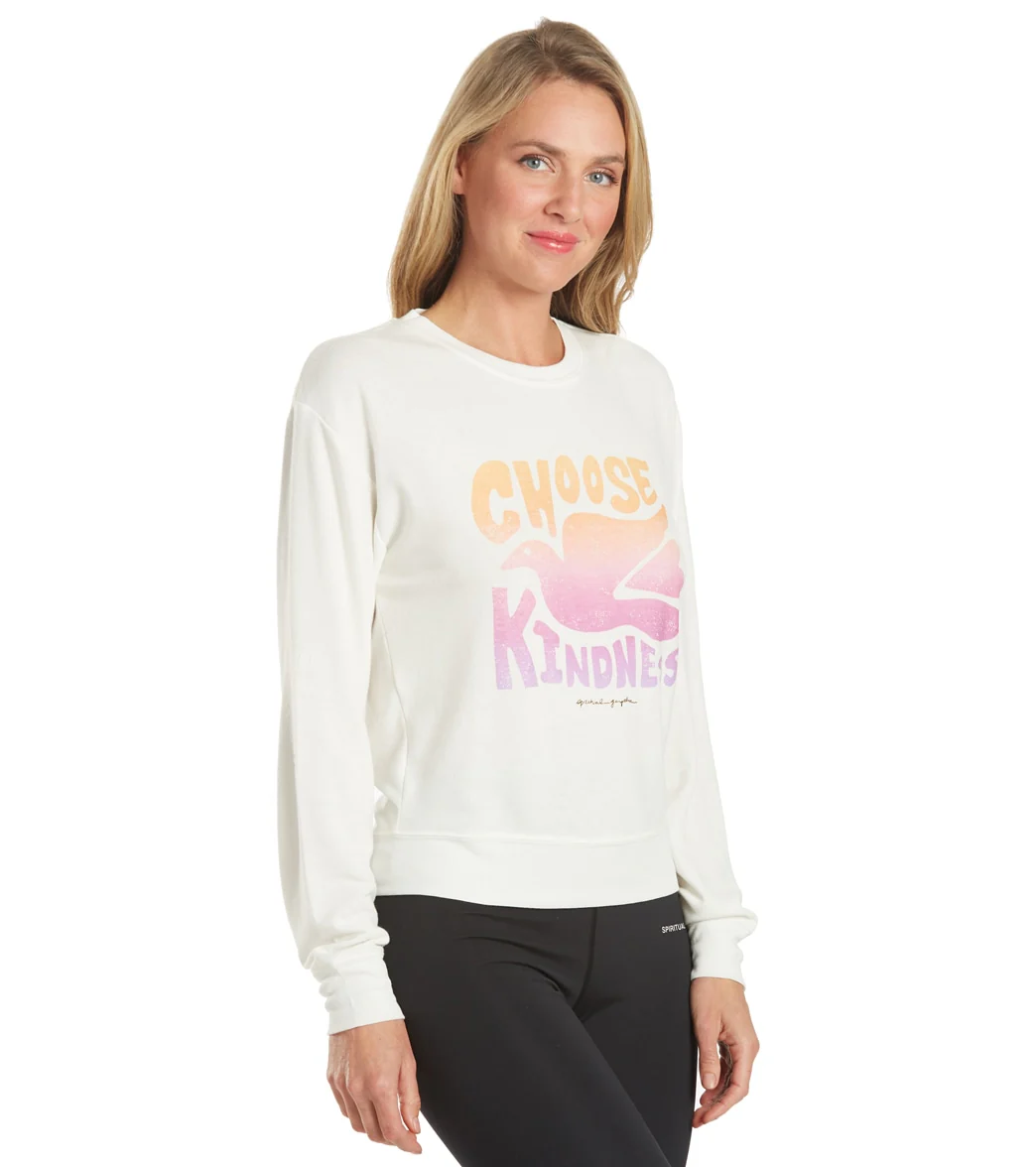 Spiritual Gangster Kindness Crew Neck Savasana