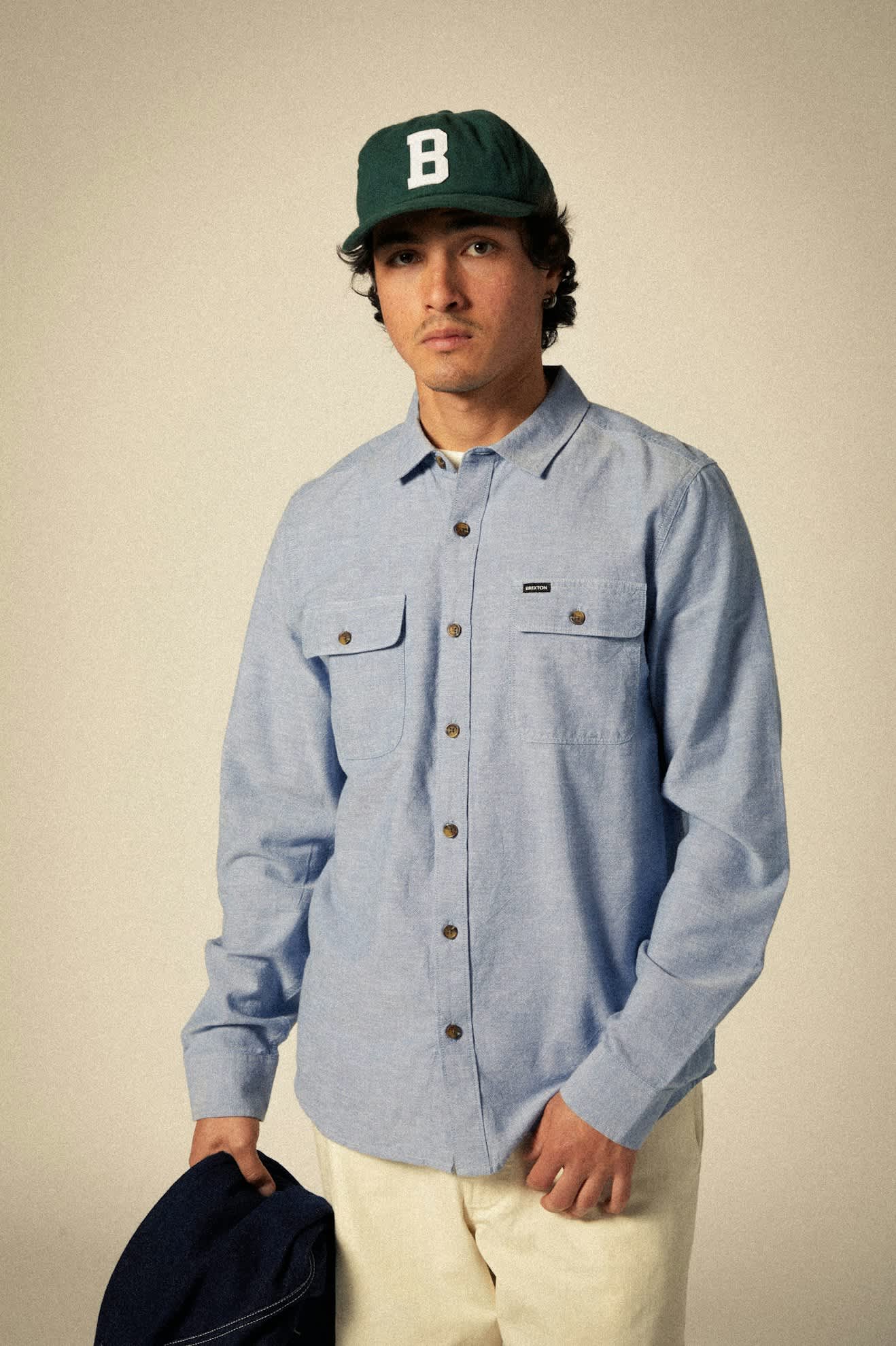 Big B Adjustable Hat - Deep Forest Flannel