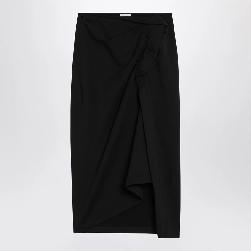 Dries Van Noten Women's Skirt With Draping