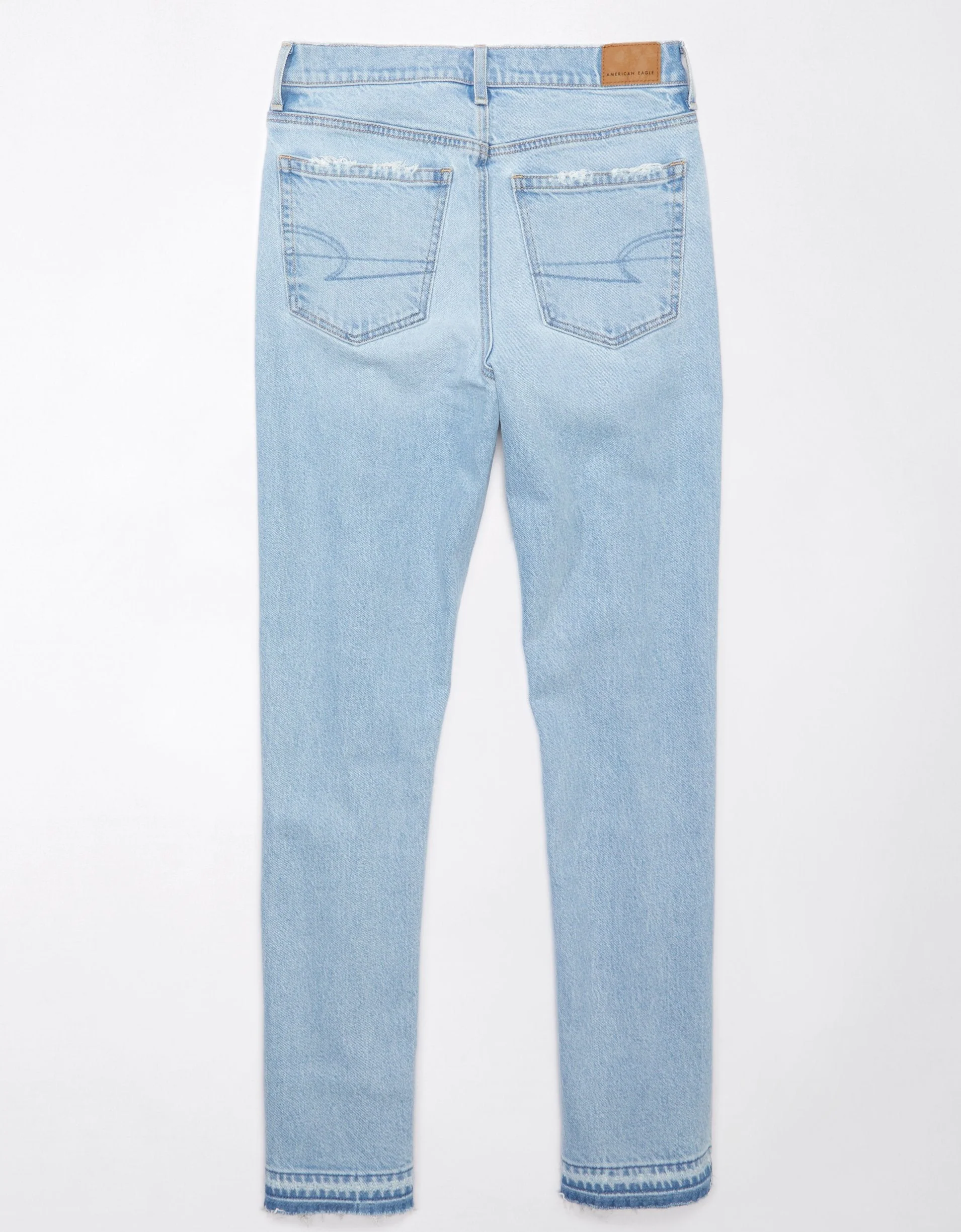 AE Stretch Super High-Waisted Straight Jean