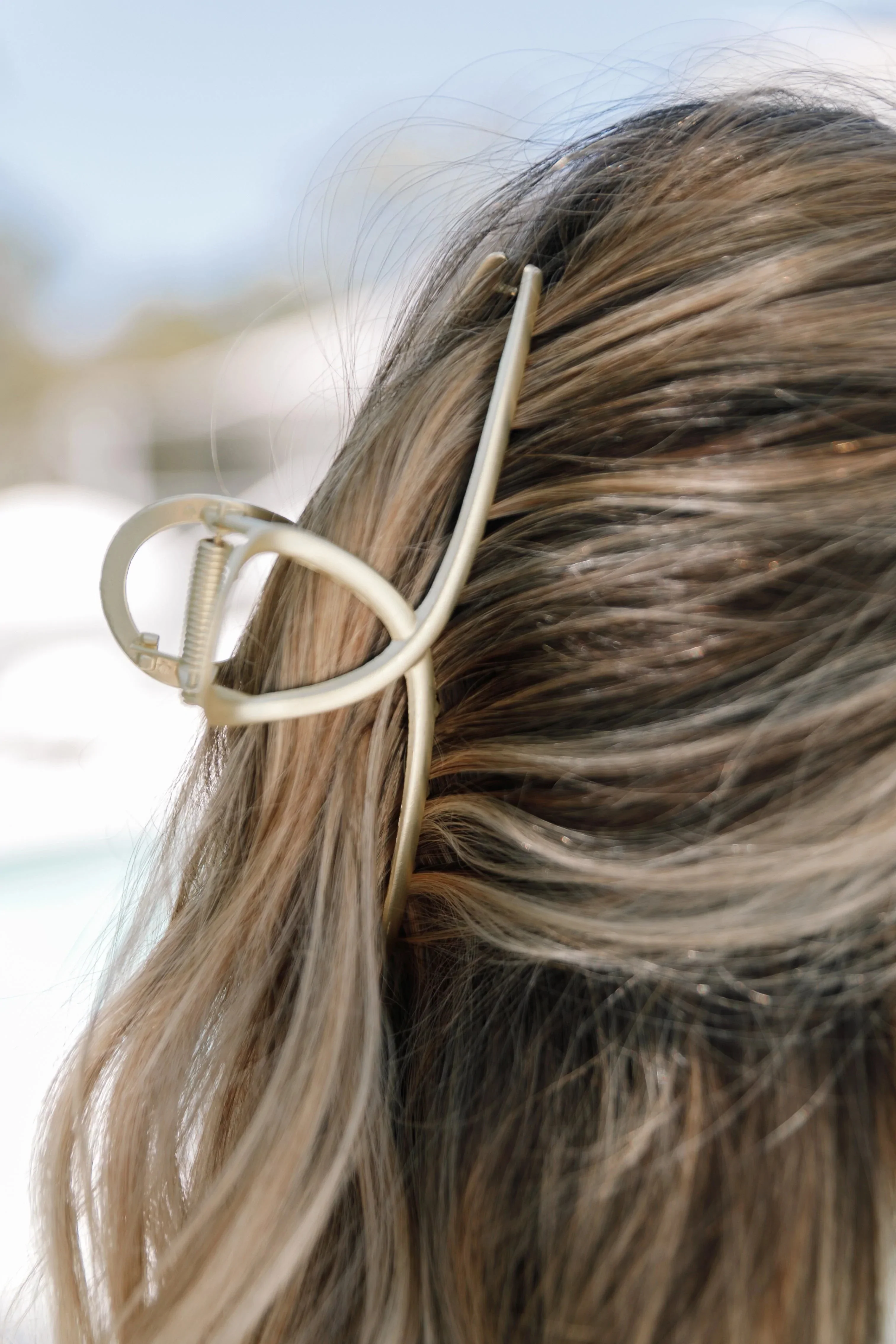 Linda Hair Clip - Gold