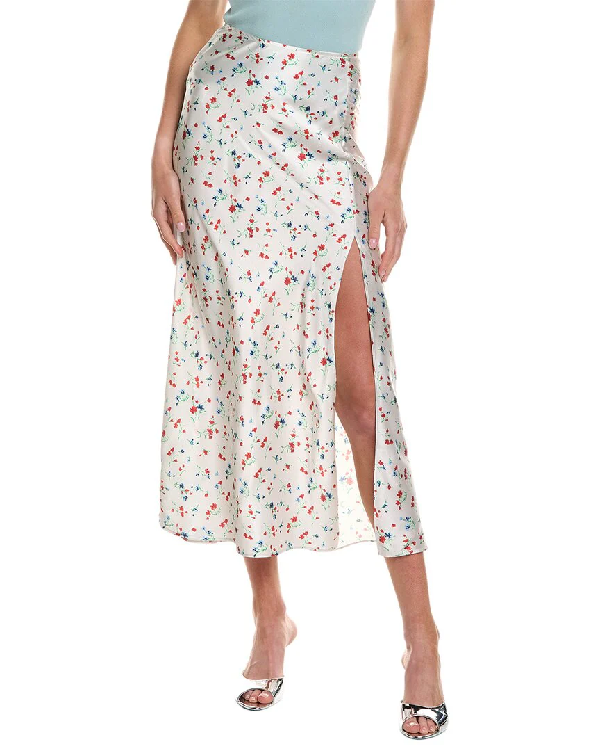 Bardot Annie Satin Skirt