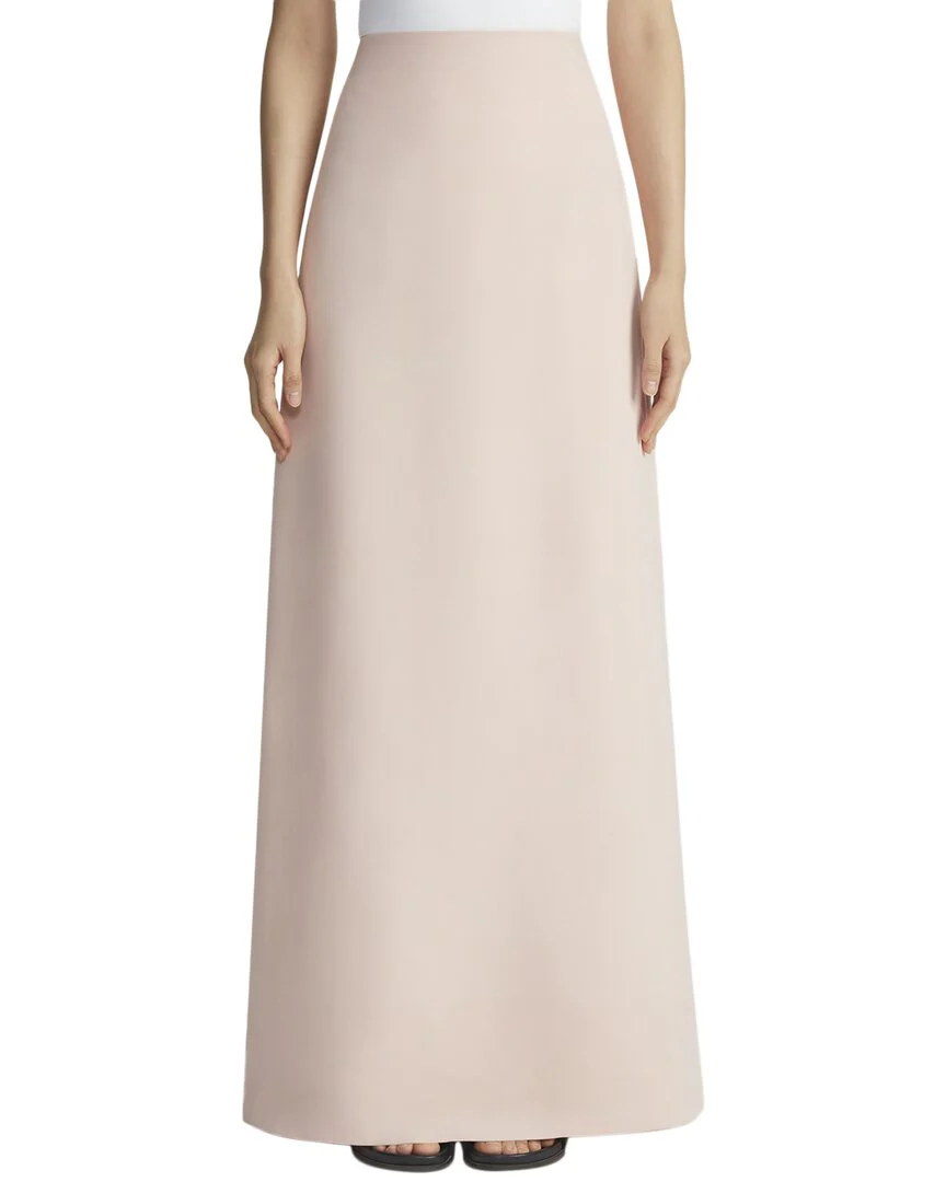 Lafayette 148 New York High Waisted Silk-Blend Maxi Skirt