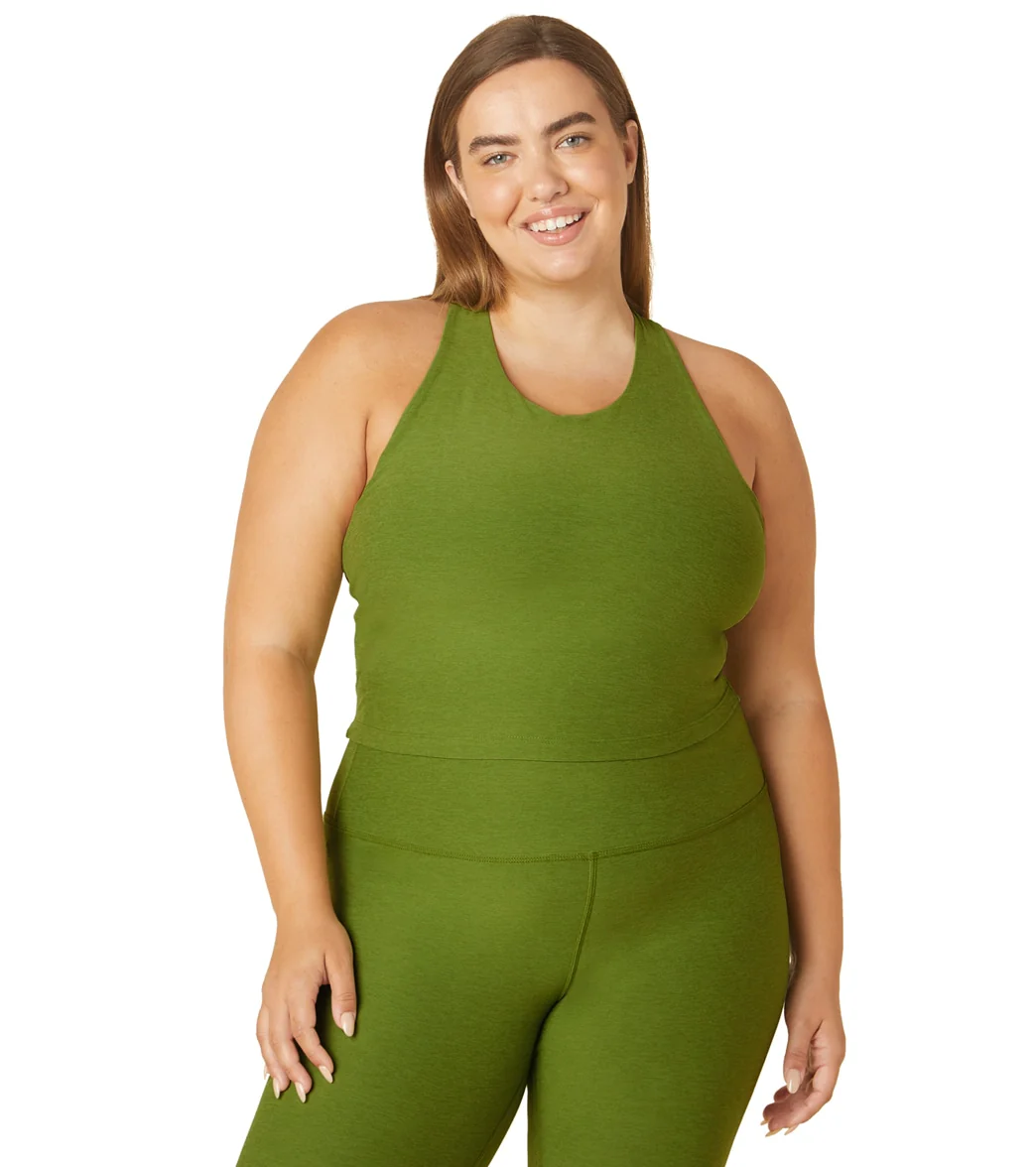 Beyond Yoga Plus Size Spacedye Focus Cropped Tank