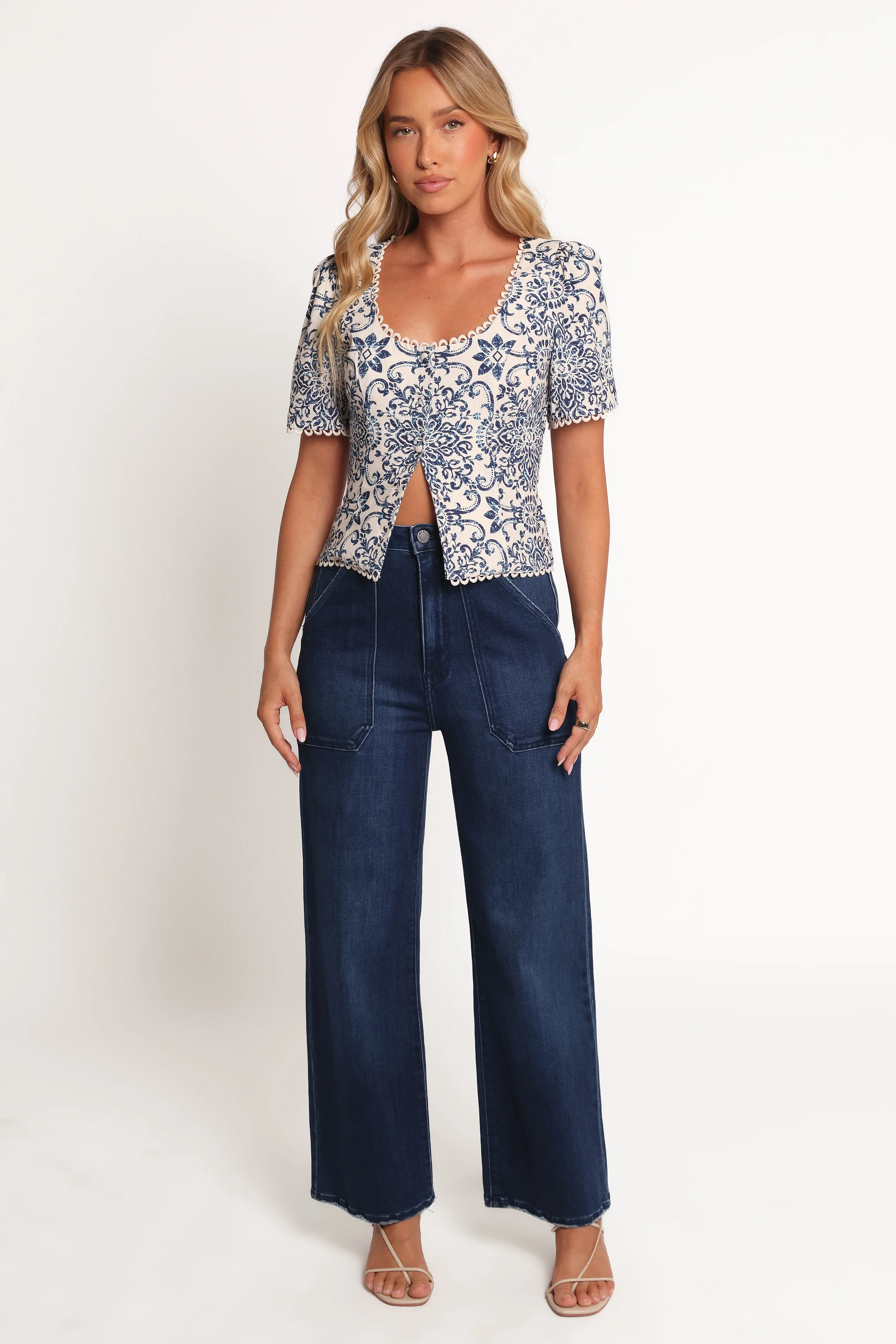 Jett Top - Azalea Mosaic