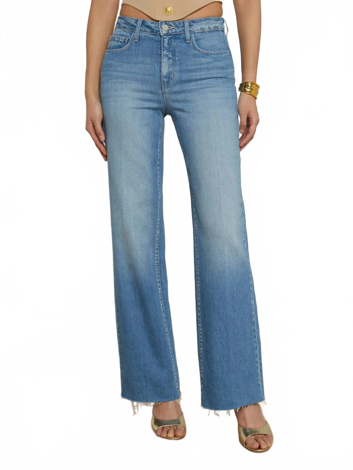 Scottie Wide-Leg Jeans In Calloway