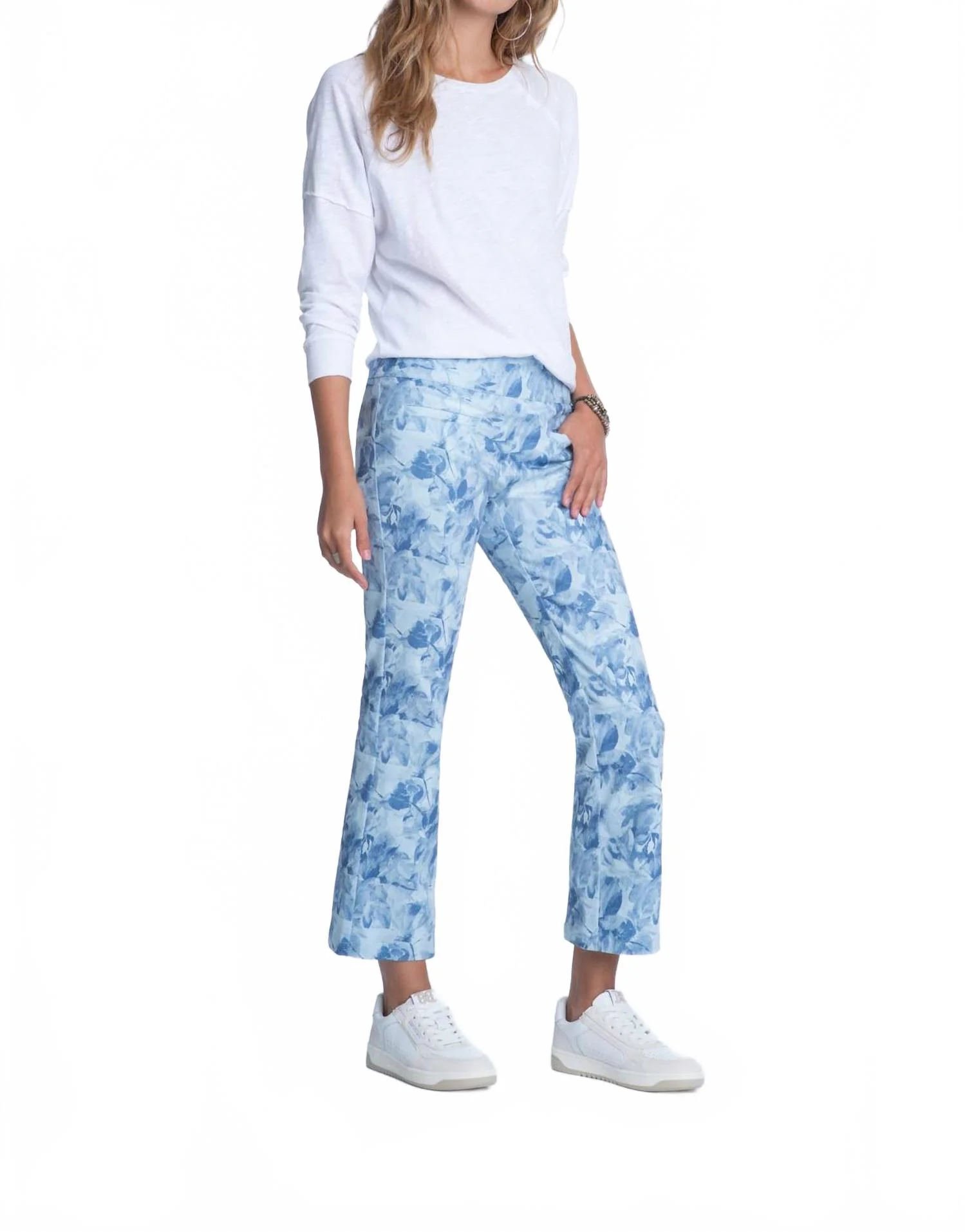 Pull On Pants In Dark Blue