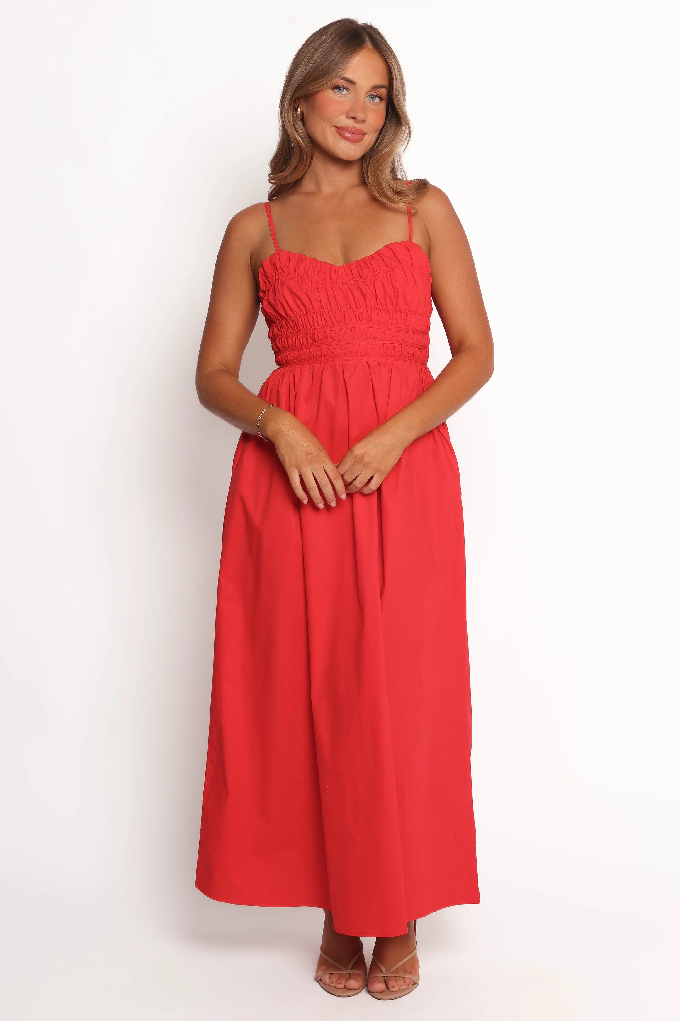 Camilla Maxi Dress - Red