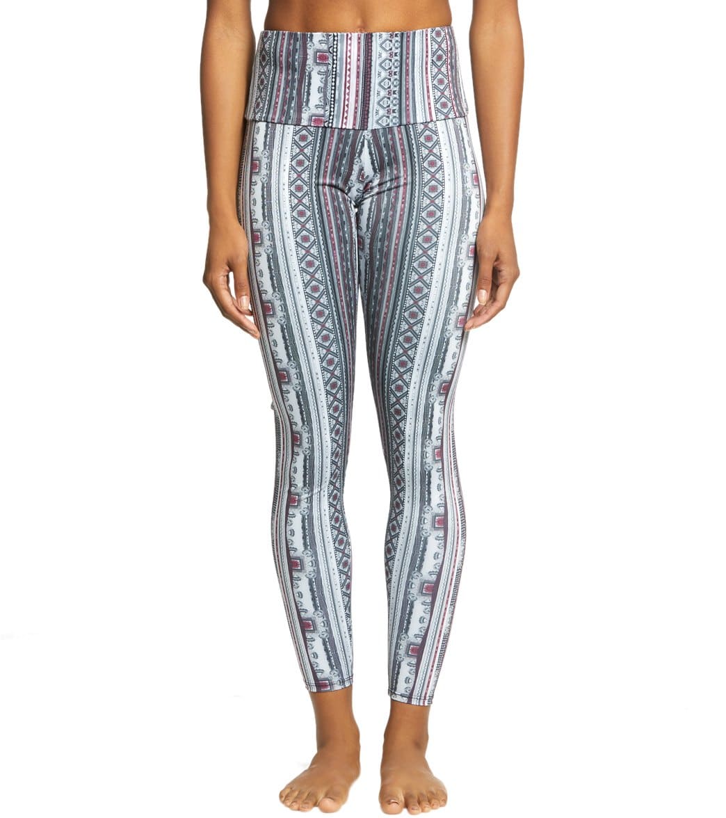 Onzie High Waisted Yoga Leggings Tribe