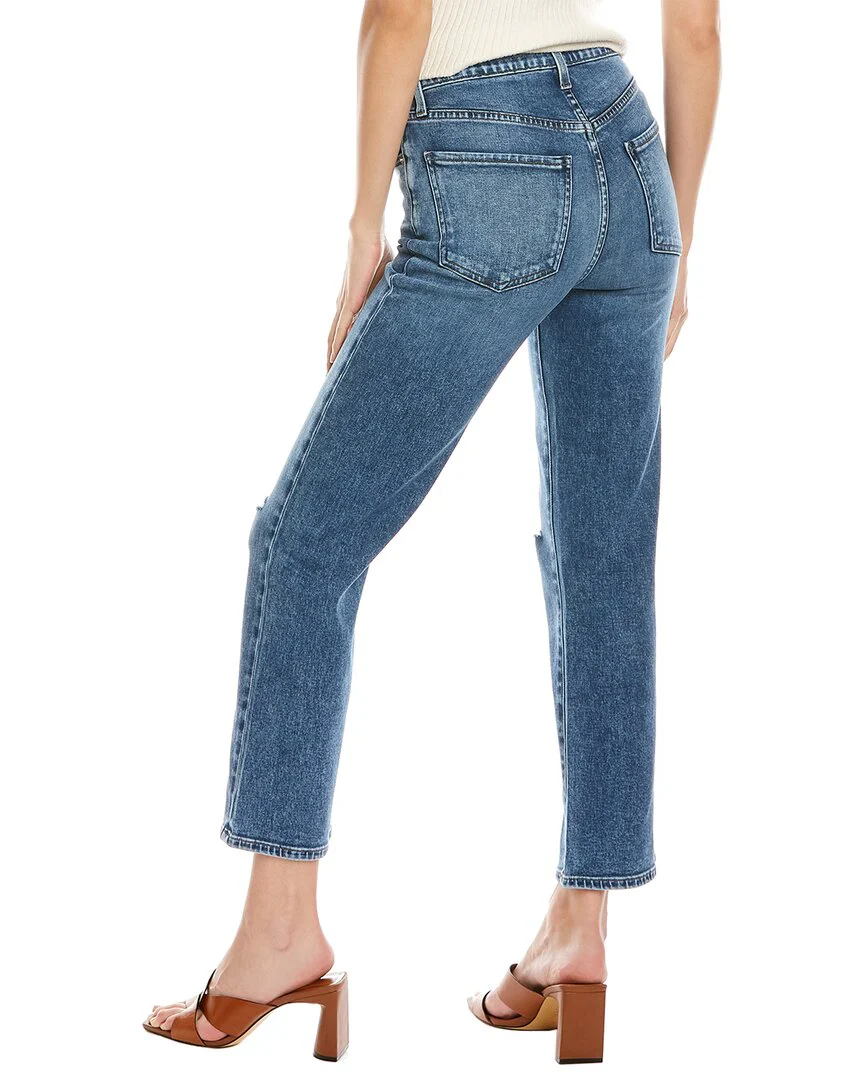Le Jean Sabine Muse Wash High-Rise Modern Straight Jean