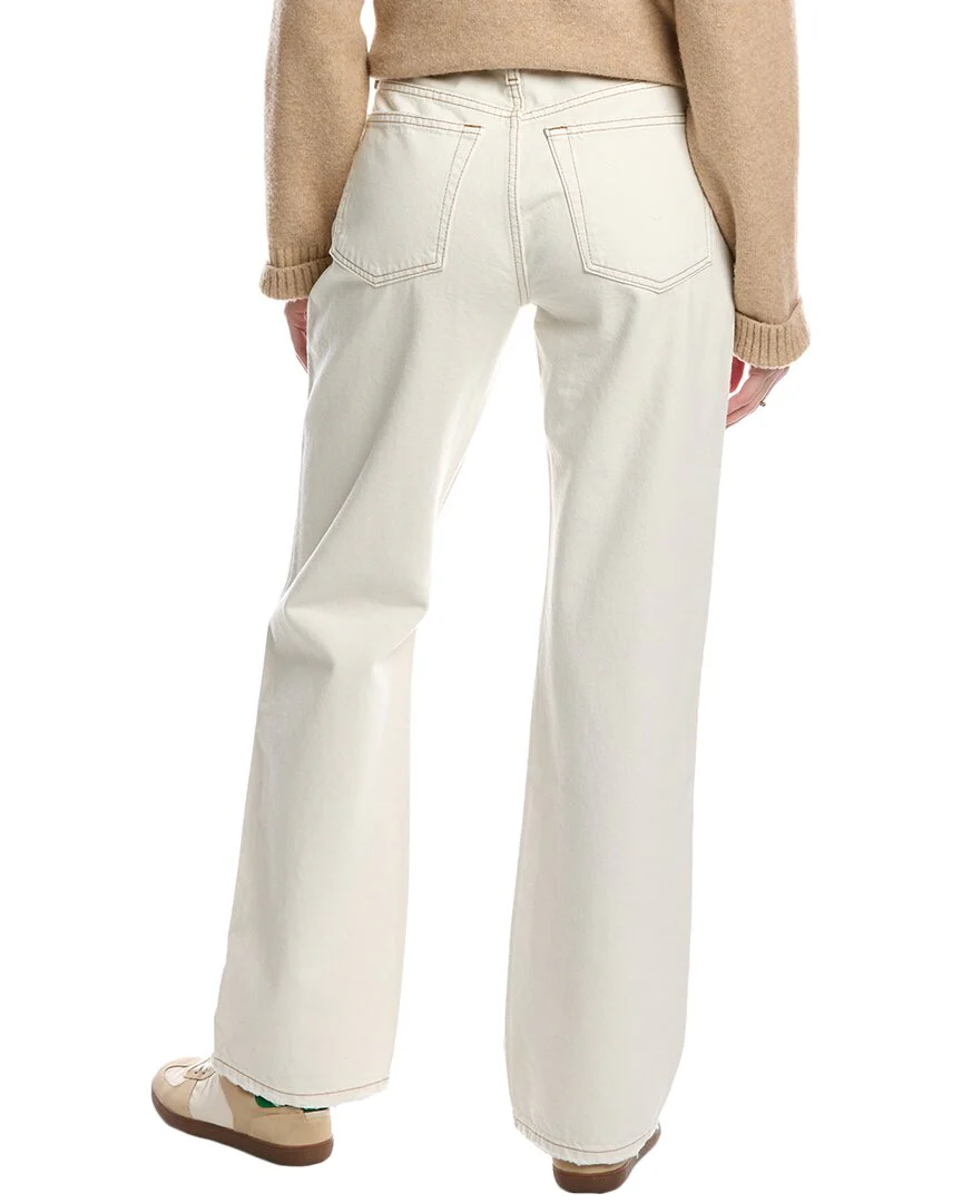 RE/DONE Relaxed Long Vintage White Destroy Jean