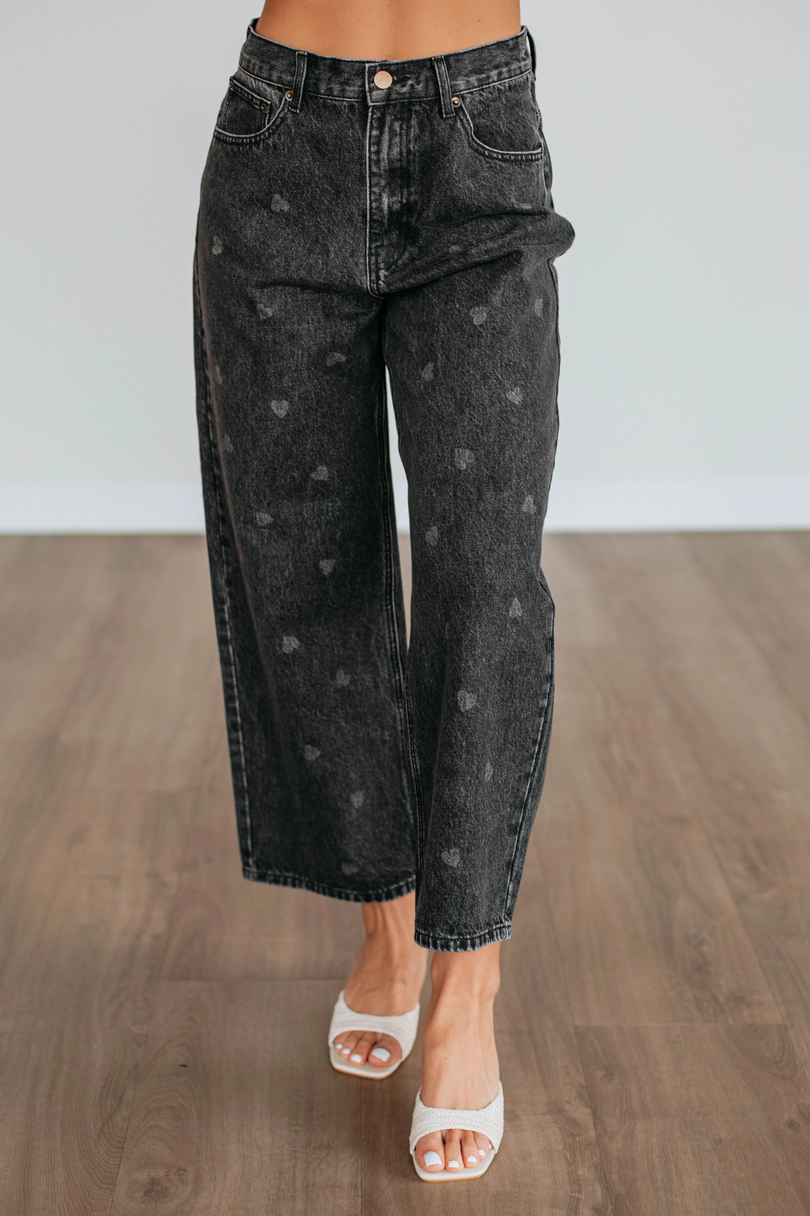 Until You're Mine Pants - Black Wash