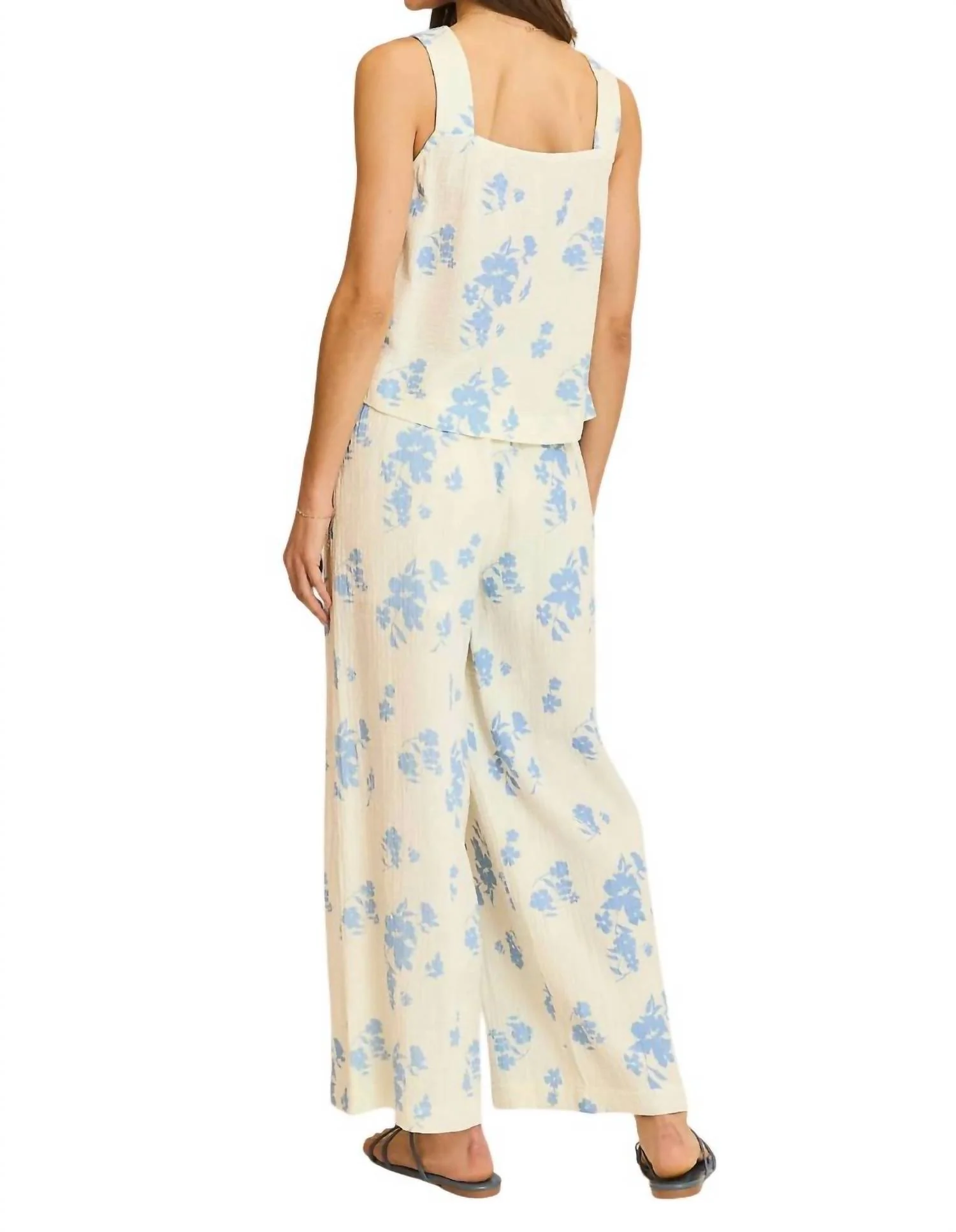 Raleigh Set In Cream/blue