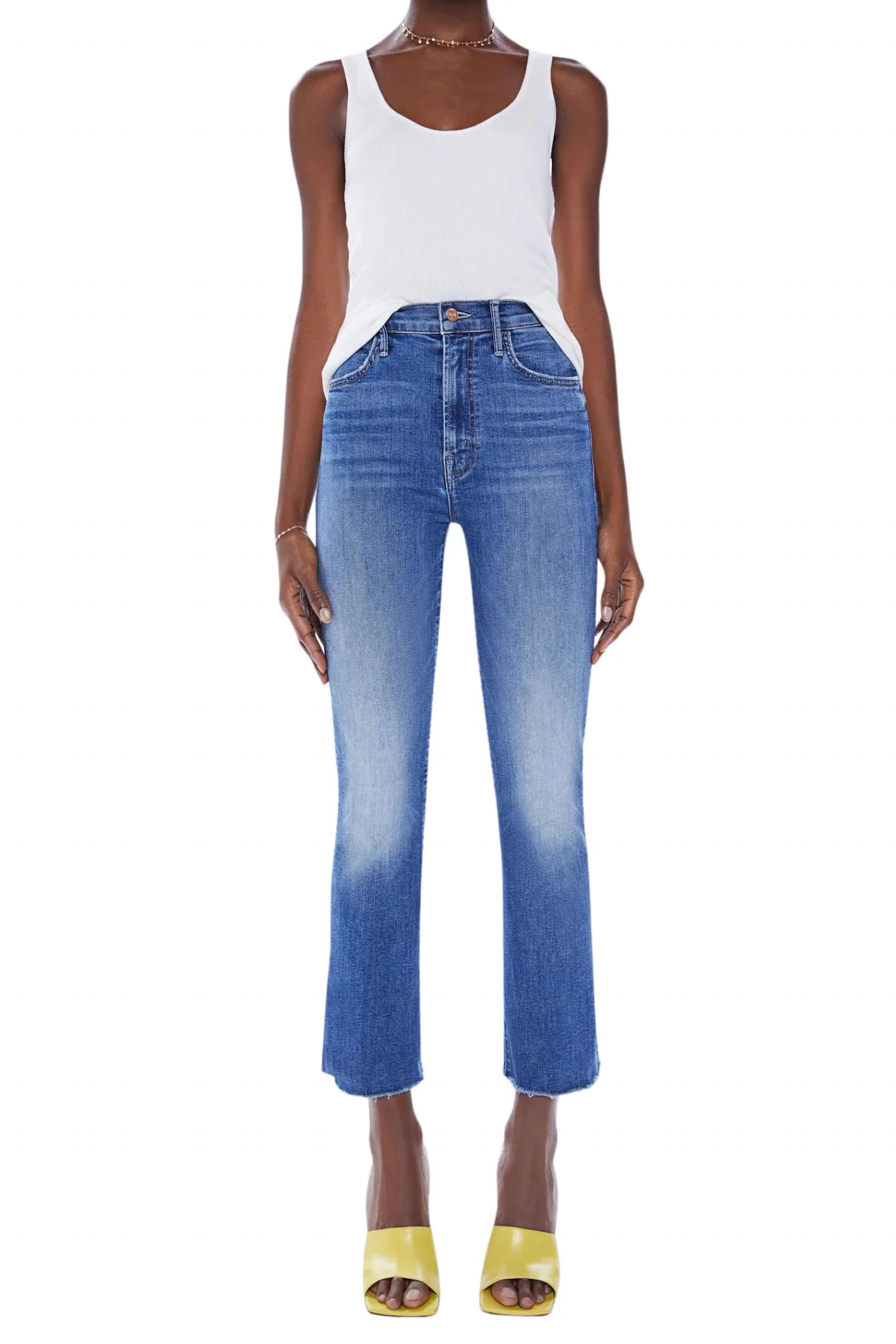 Hustler Ankle Fray Jean In Healing Jar