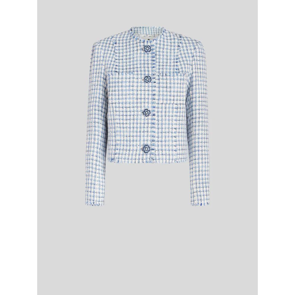 CHECK BOUCLÉ JACKET