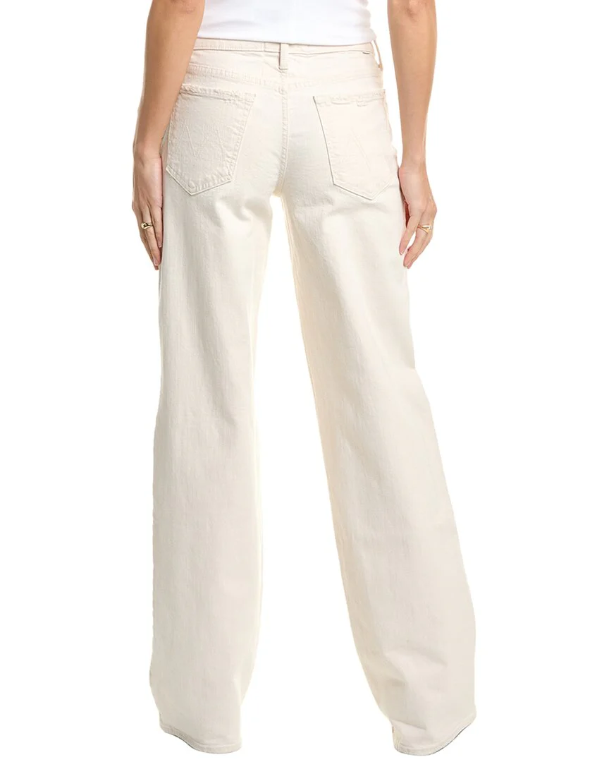 MOTHER The Down Low Spinner Heel Natural Acts Jean