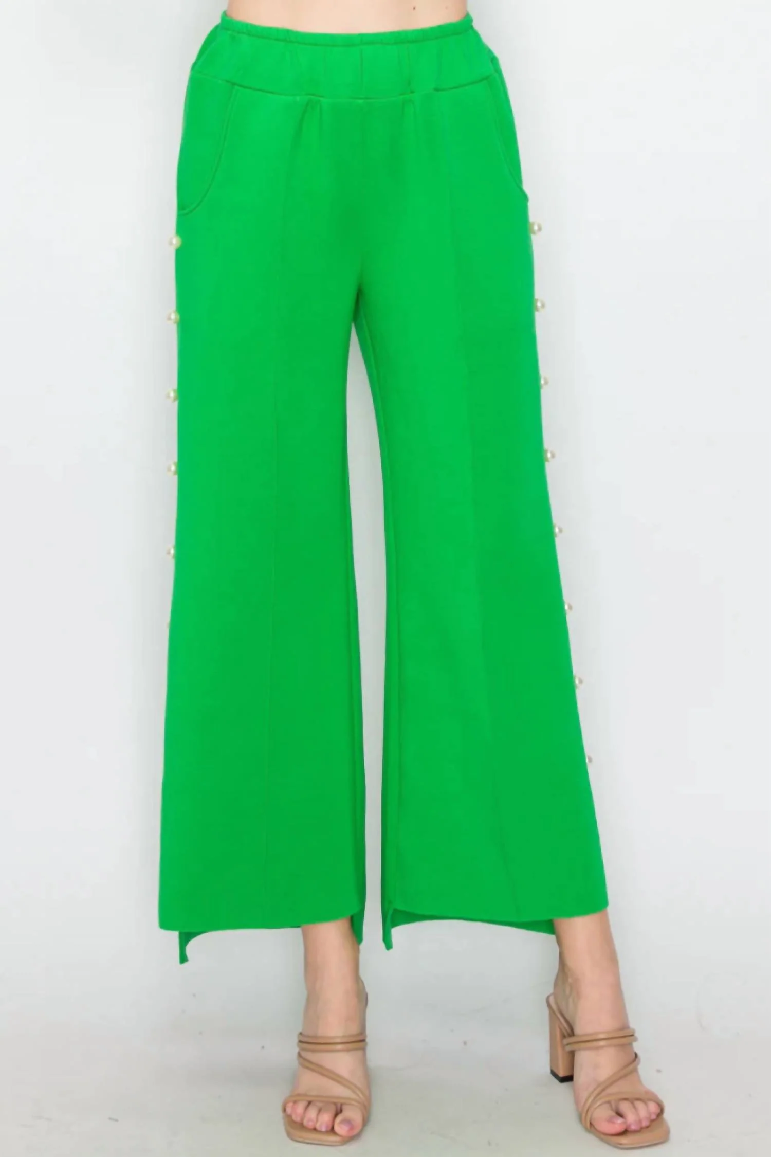 Farrah Pearl Pants In Apple